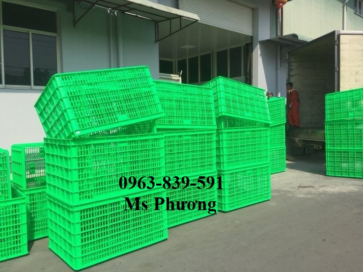 Sóng nhựa sọt nhựa dùng trong may mặc, hải sản,... / 0963839591 Phương