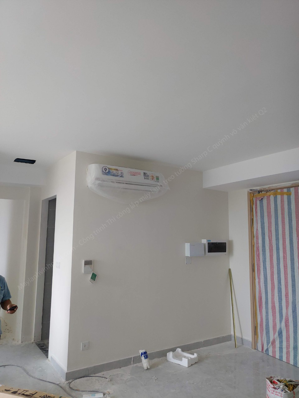 Địa chỉ uy tín chuyên thi công Máy lạnh treo tường SHARP công suất 120