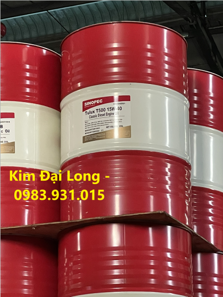 DẦU ĐỘNG CƠ SINOPEC TULUX T500 15W40 - 200L
