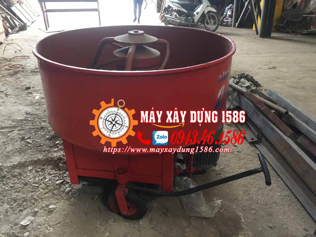 Máy trộn vữa dân dụng chạy điện 220v sẵn