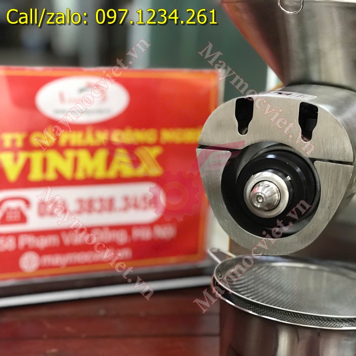 Máy ép dầu lạc VME1500 giá rẻ tại Hà Nội