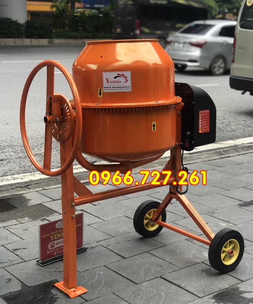 Máy trộn bê tông, trộn thức ăn chăn nuôi mini 120L