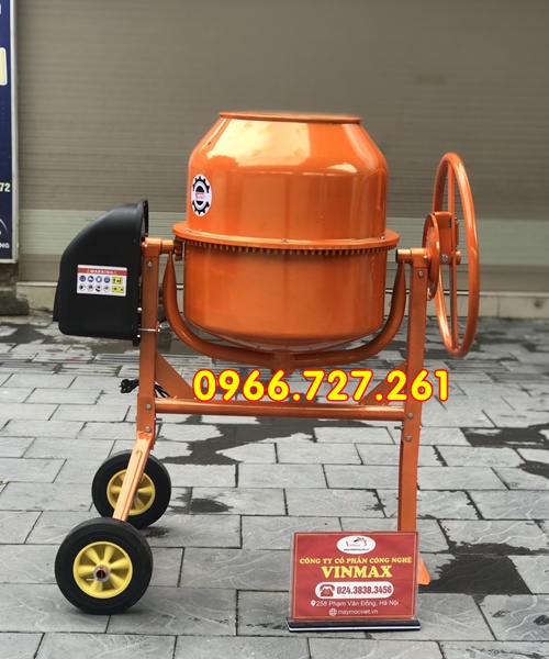 Máy trộn bê tông, trộn thức ăn chăn nuôi mini 120L