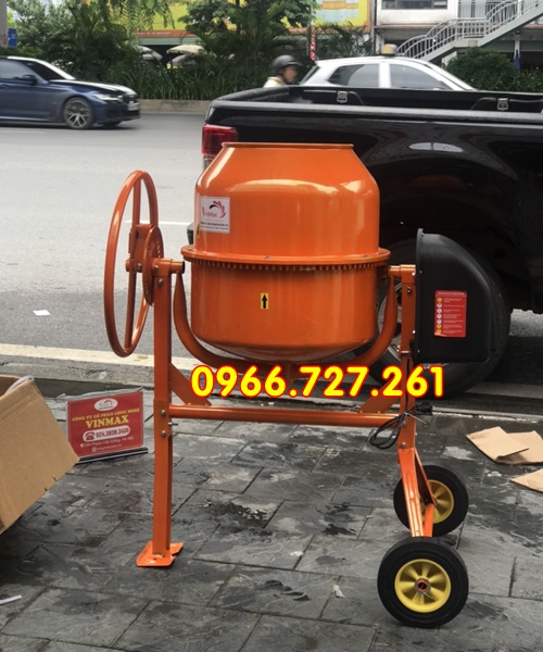 Máy trộn bê tông, trộn thức ăn chăn nuôi mini 120L