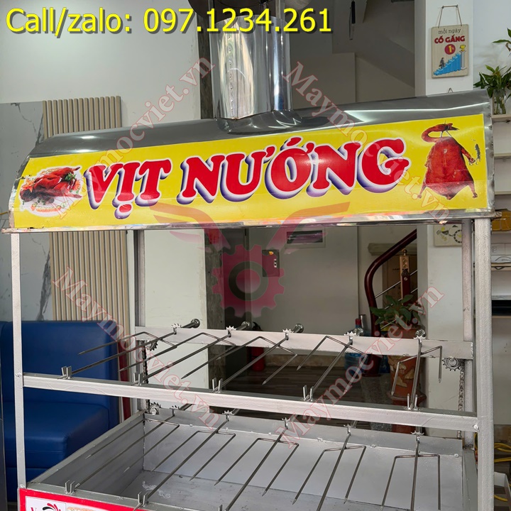 Xe quay vịt 2 tầng Turbo TBX210 giá rẻ tại HN