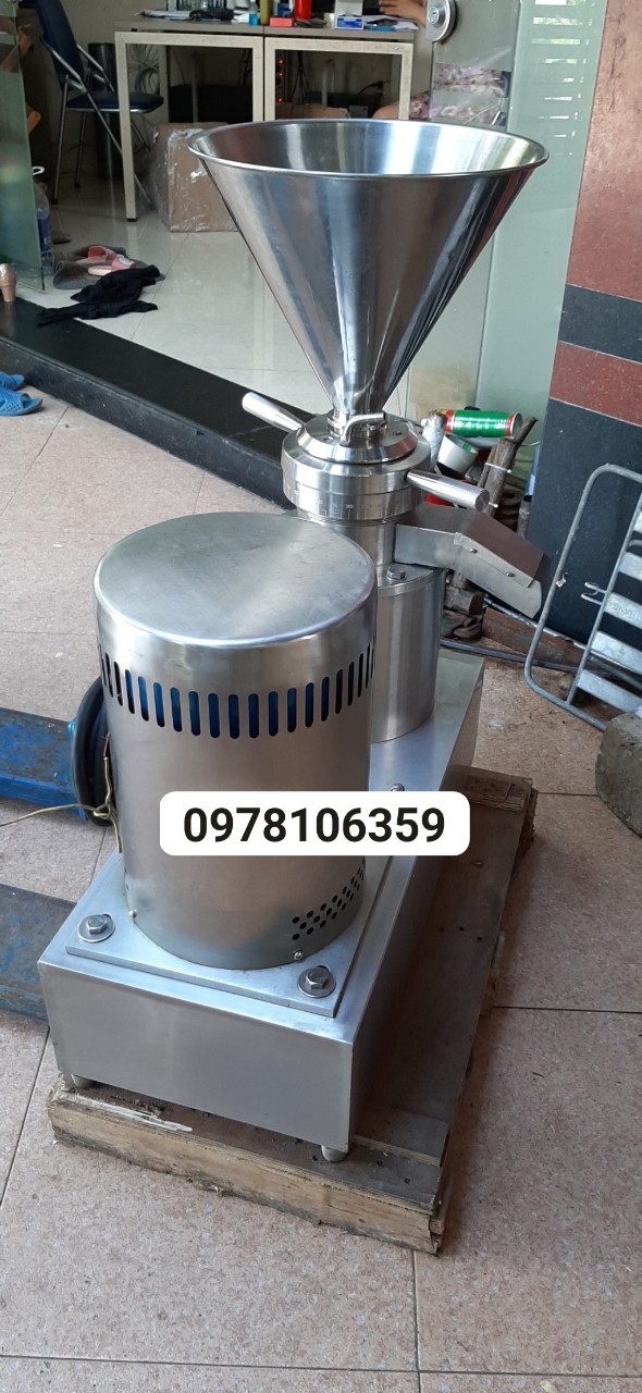Máy nghiền bơ đậu phụng, máy xay nghiền ớt tươi, máy nghiền keo JMF140