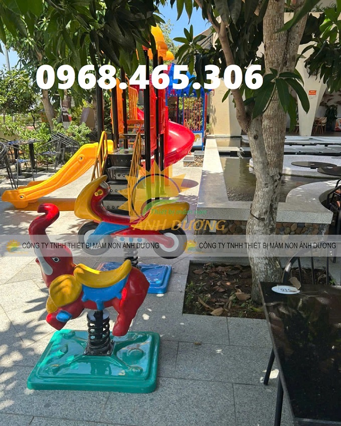Cầu trượt nhà banh trẻ em khu vui chơi trẻ em ngoài trời