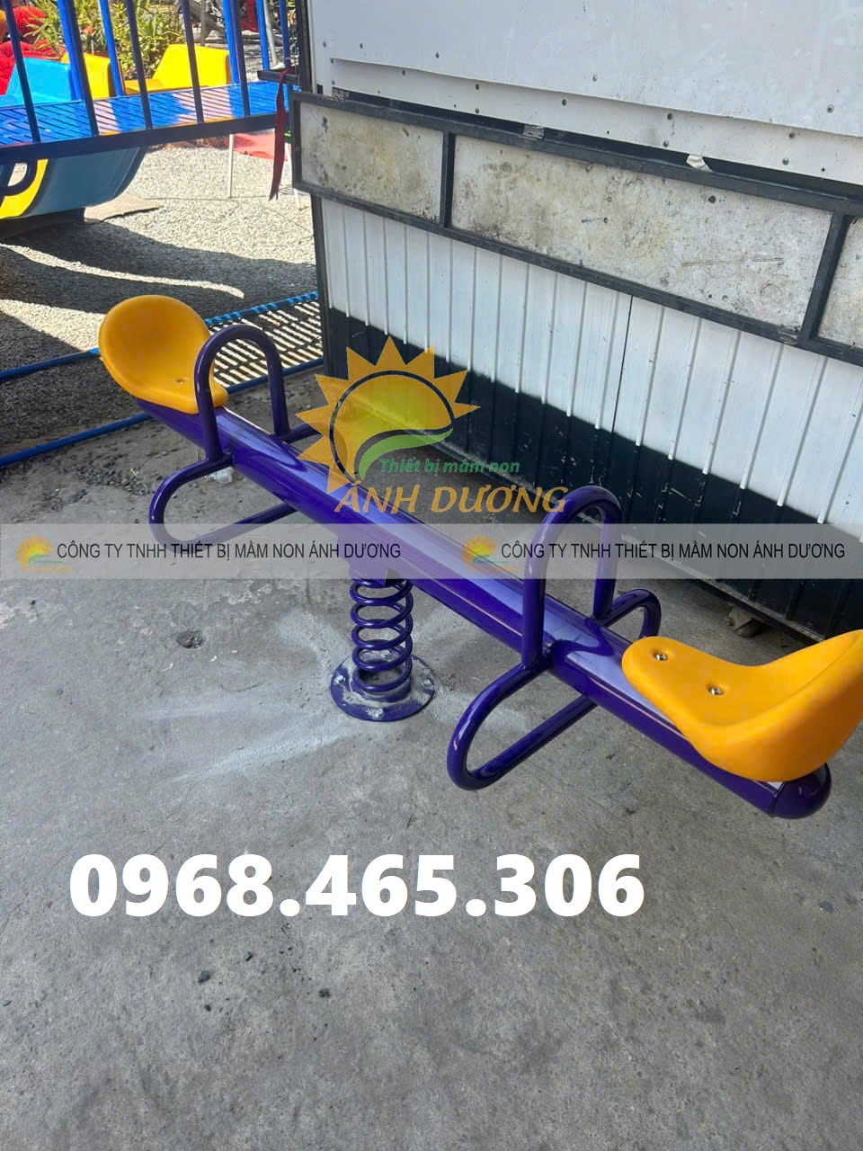 Bập bênh lò xo trẻ em, bập bênh sắt trẻ em nhiều mẫu giá rẻ