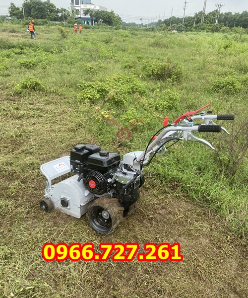 Máy cắt cỏ trục băm chạy xăng 7Hp Kawasaki