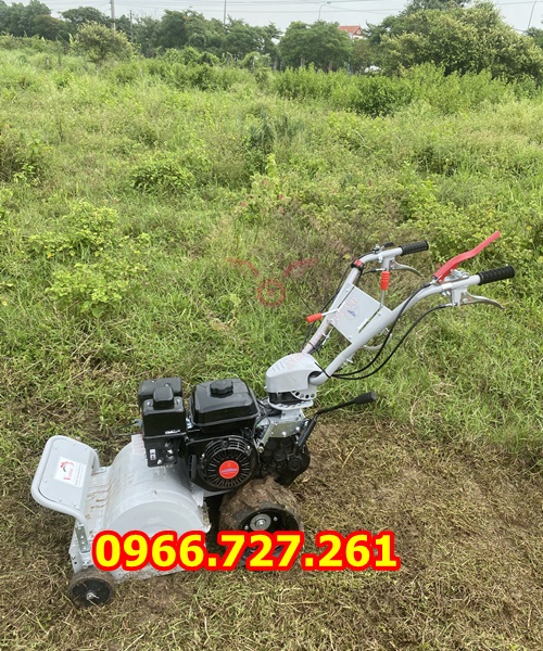 Máy cắt cỏ trục băm chạy xăng 7Hp Kawasaki