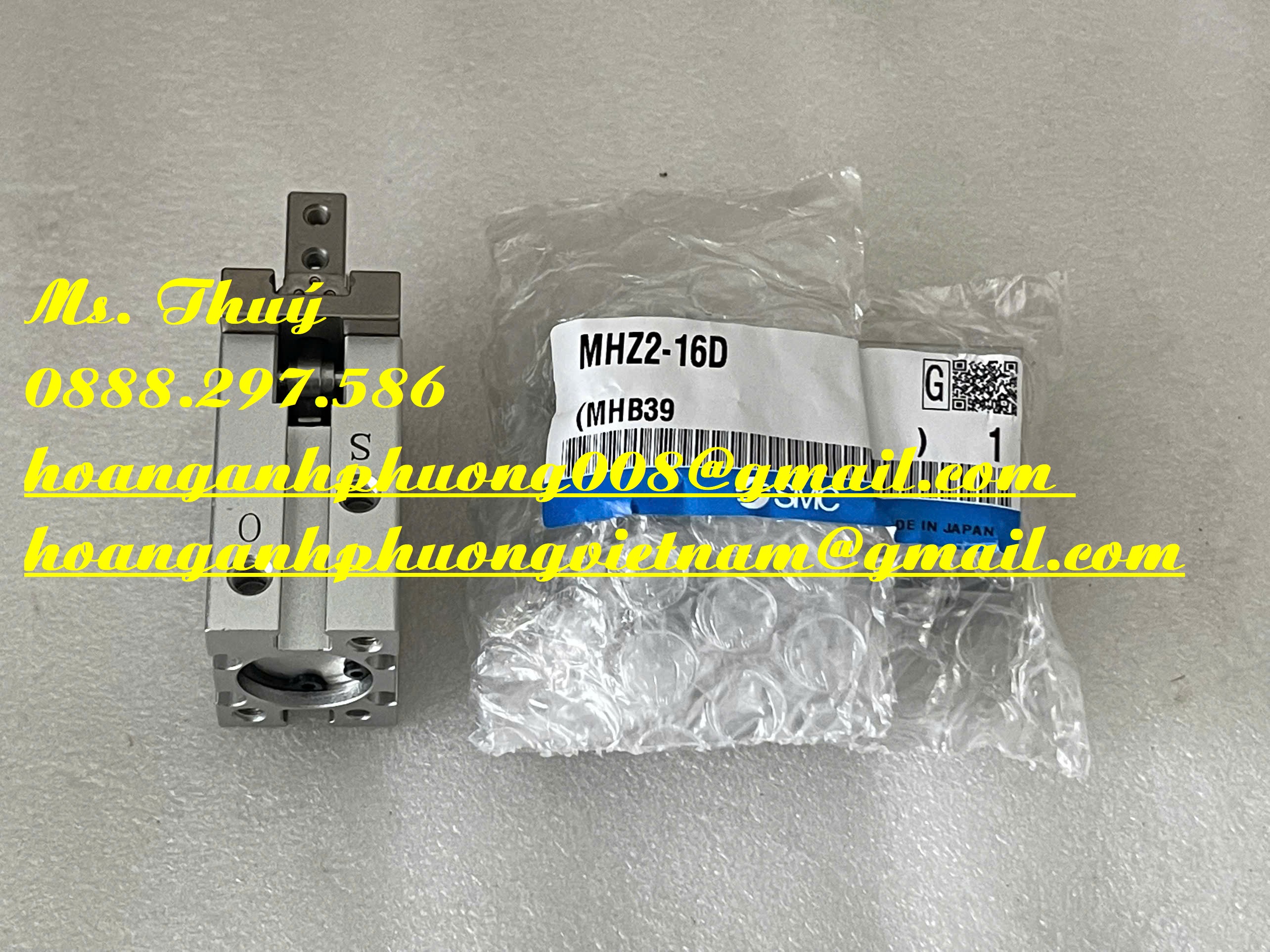 Mới 100% - Xi lanh kẹo SMC MHZ2-16D- Bình Dương