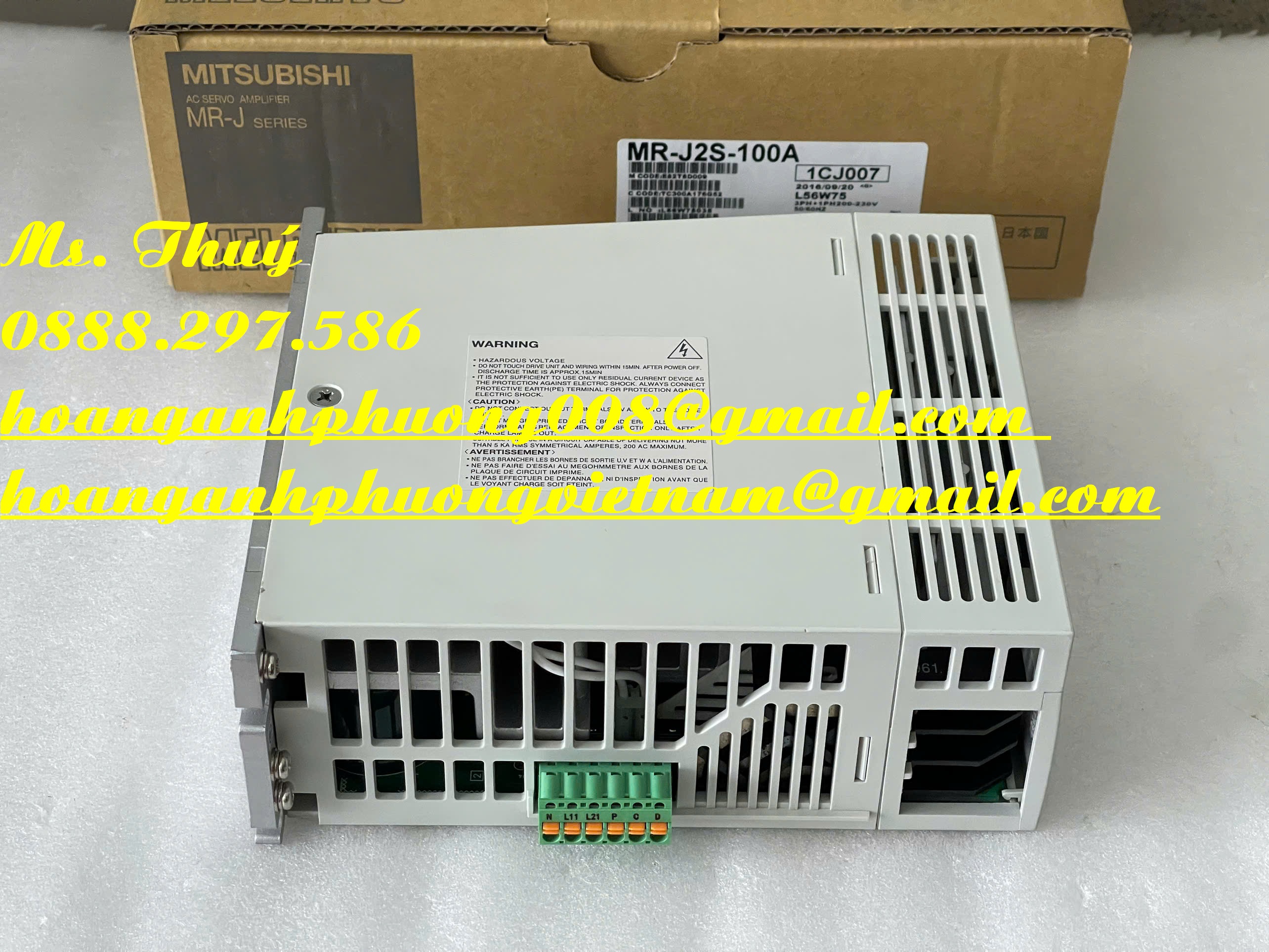Bộ điều khiển MR-J2S-100B mới 100% - Giao hàng toàn quốc