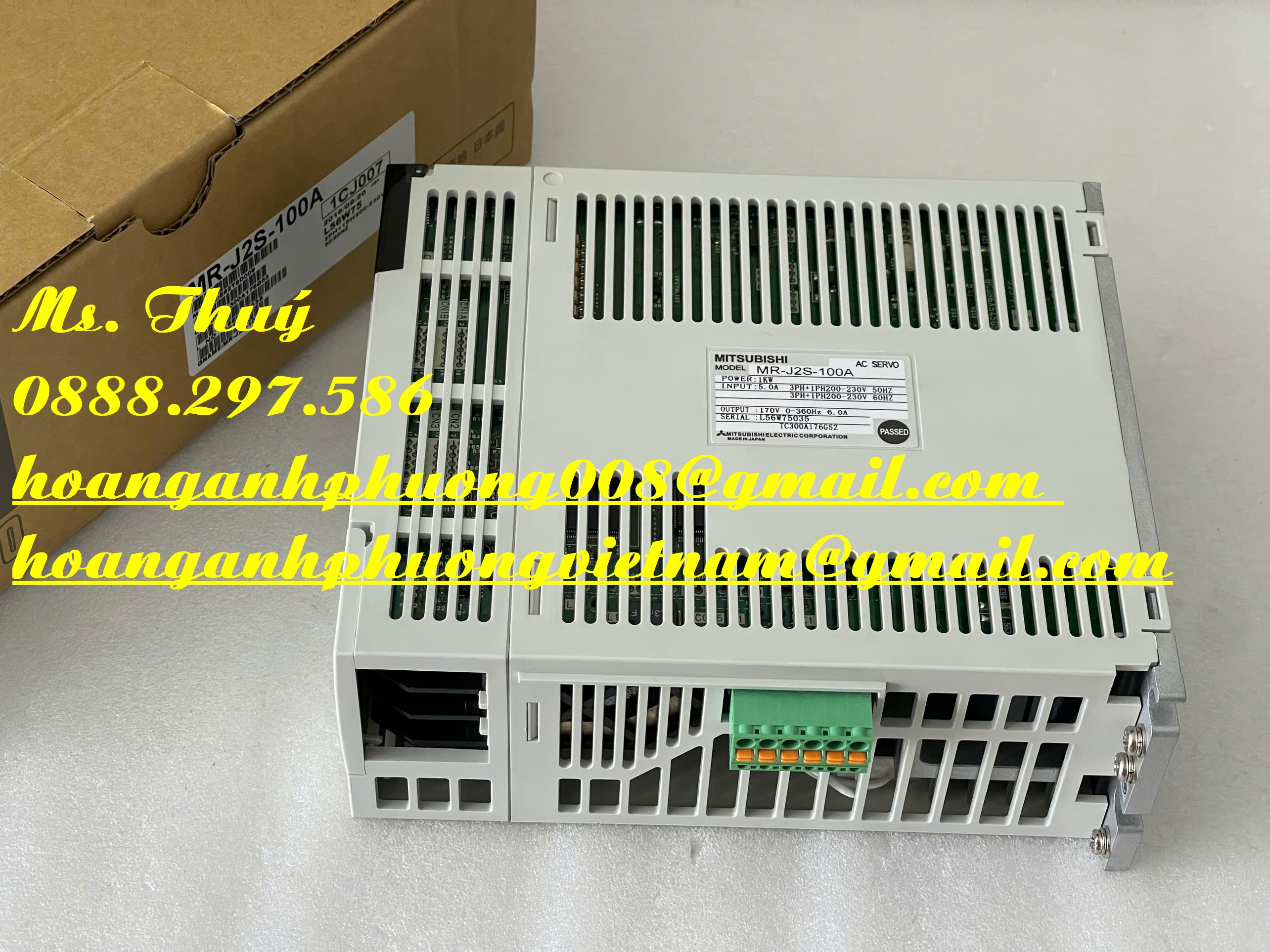 Bộ điều khiển MR-J2S-100B mới 100% - Giao hàng toàn quốc