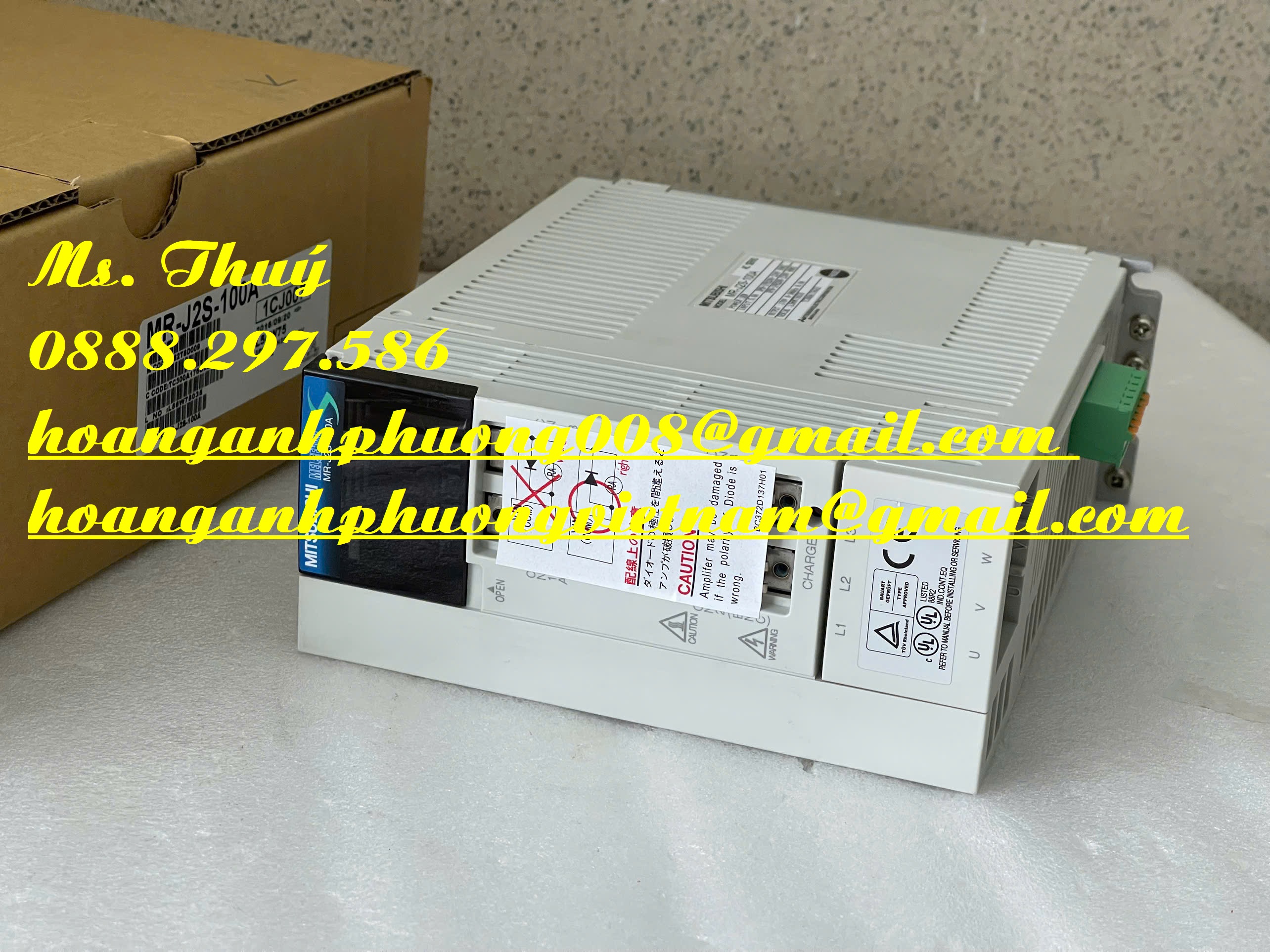 Bộ điều khiển MR-J2S-100B mới 100% - Giao hàng toàn quốc