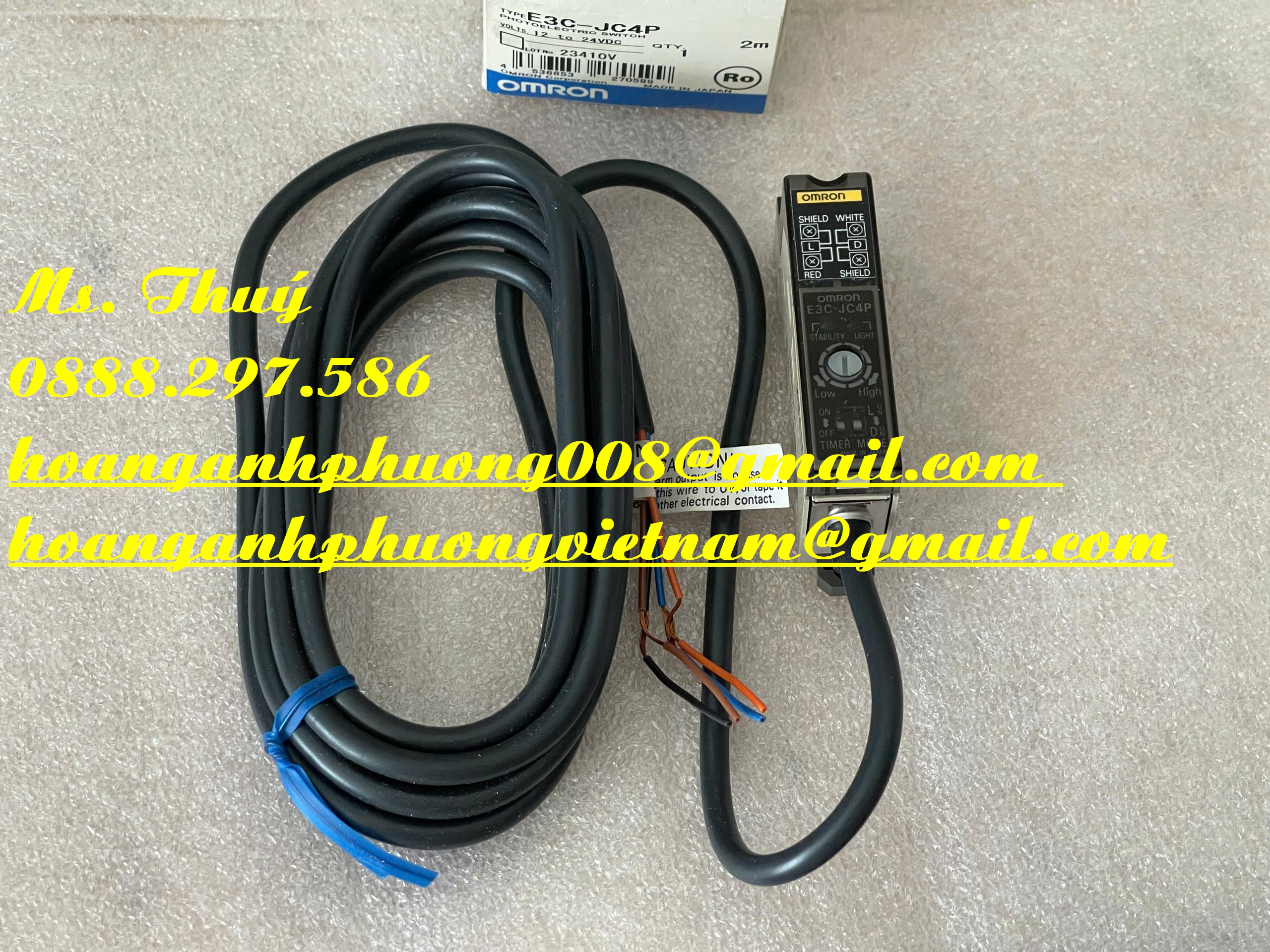 Omron E3C-JC4P 2M - Thiết bị chính hãng - Giá tốt nhất