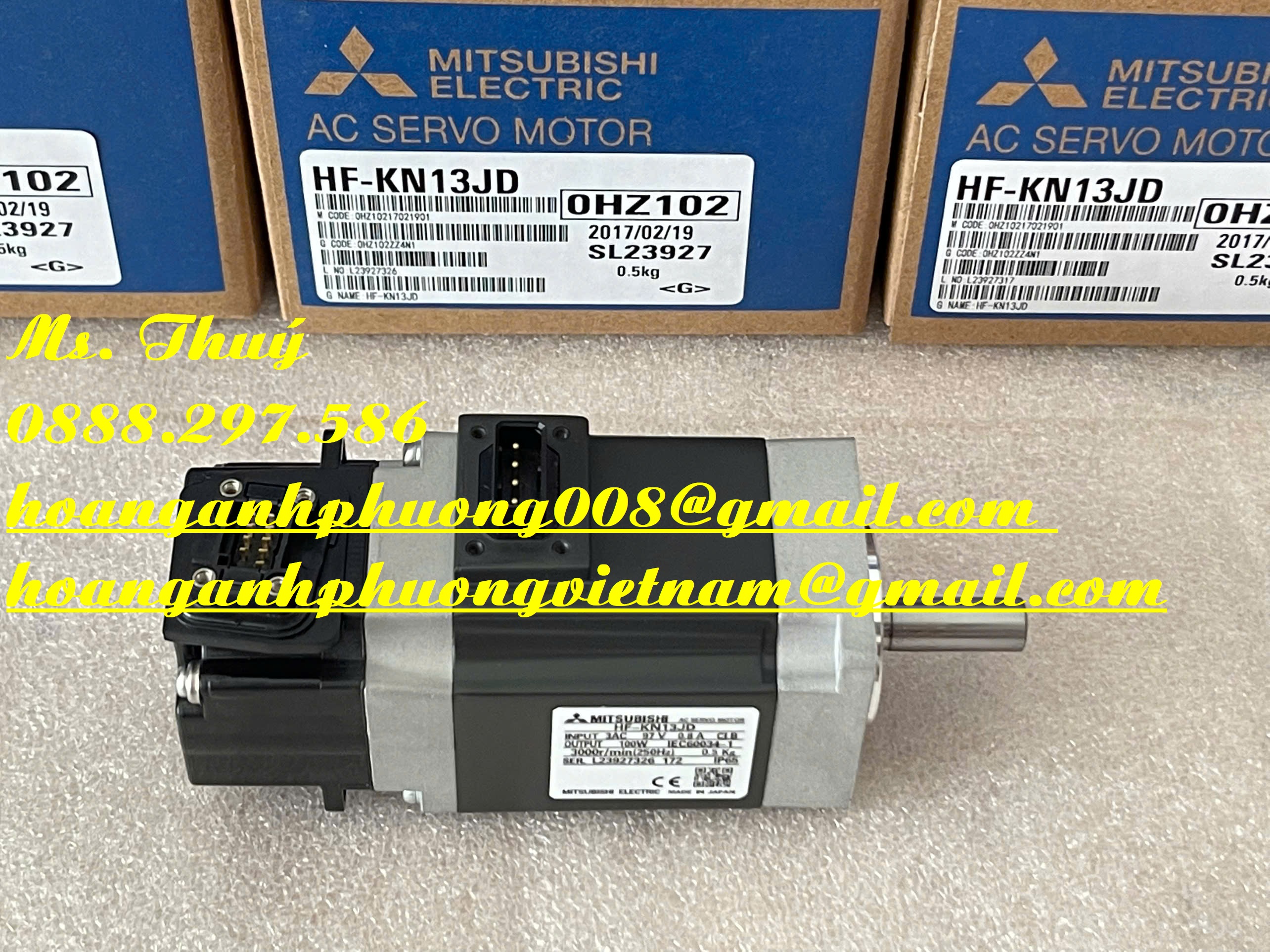 Servo Motor HF-KN13JD Mitsubishi - Hàng Nhật mới 100%