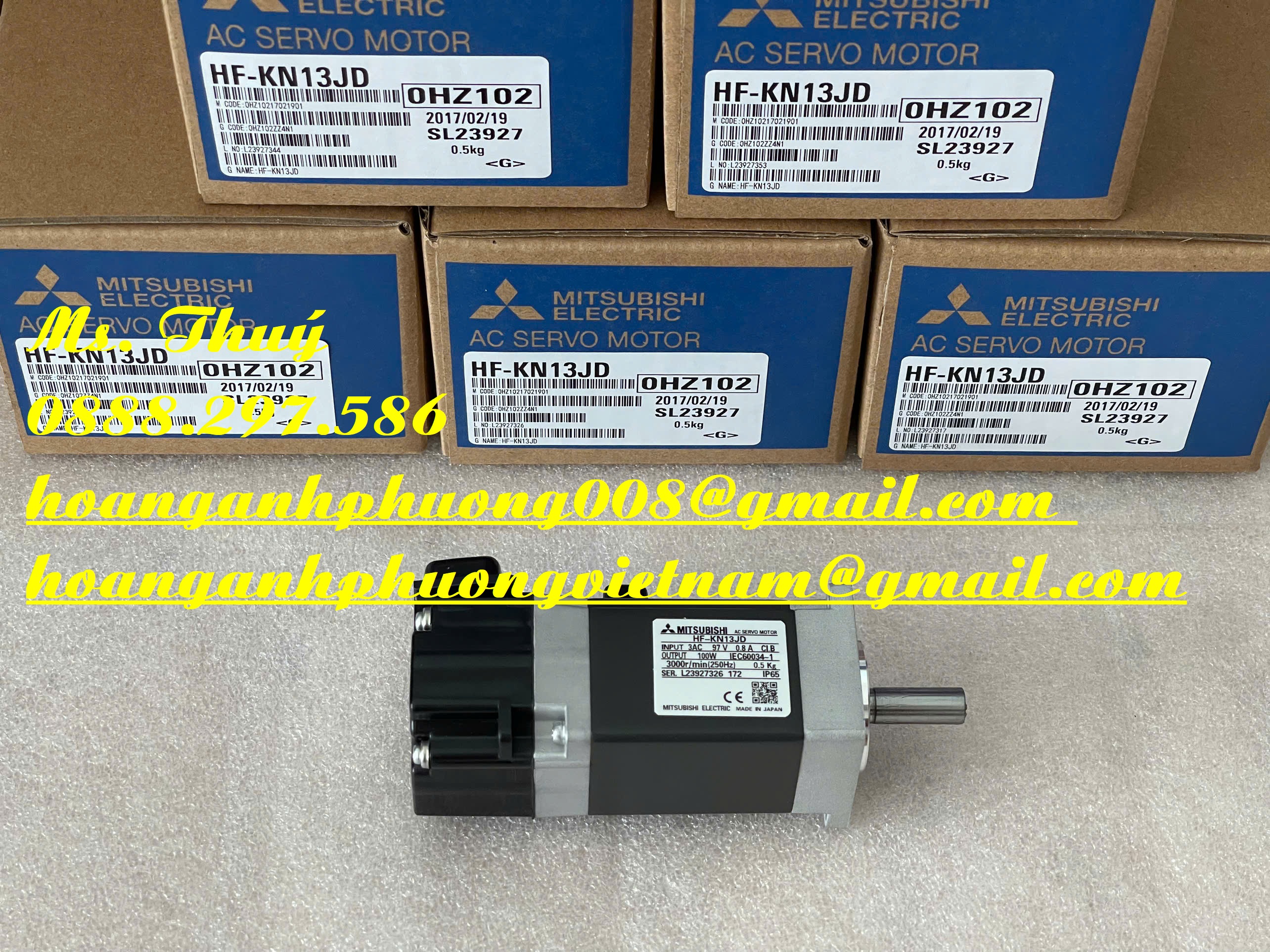 Servo Motor HF-KN13JD Mitsubishi - Hàng Nhật mới 100%