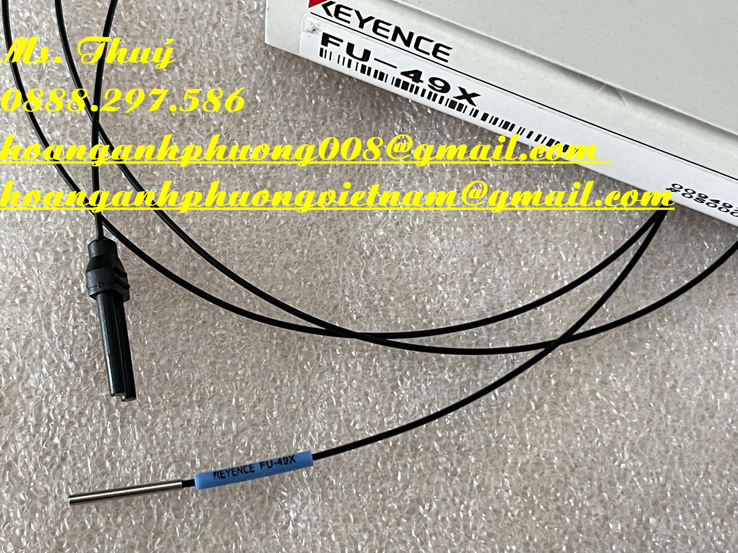 Cảm biến Keyence FU-49X - Chuyên hàng giá tốt - Cty Hoàng Anh Phương
