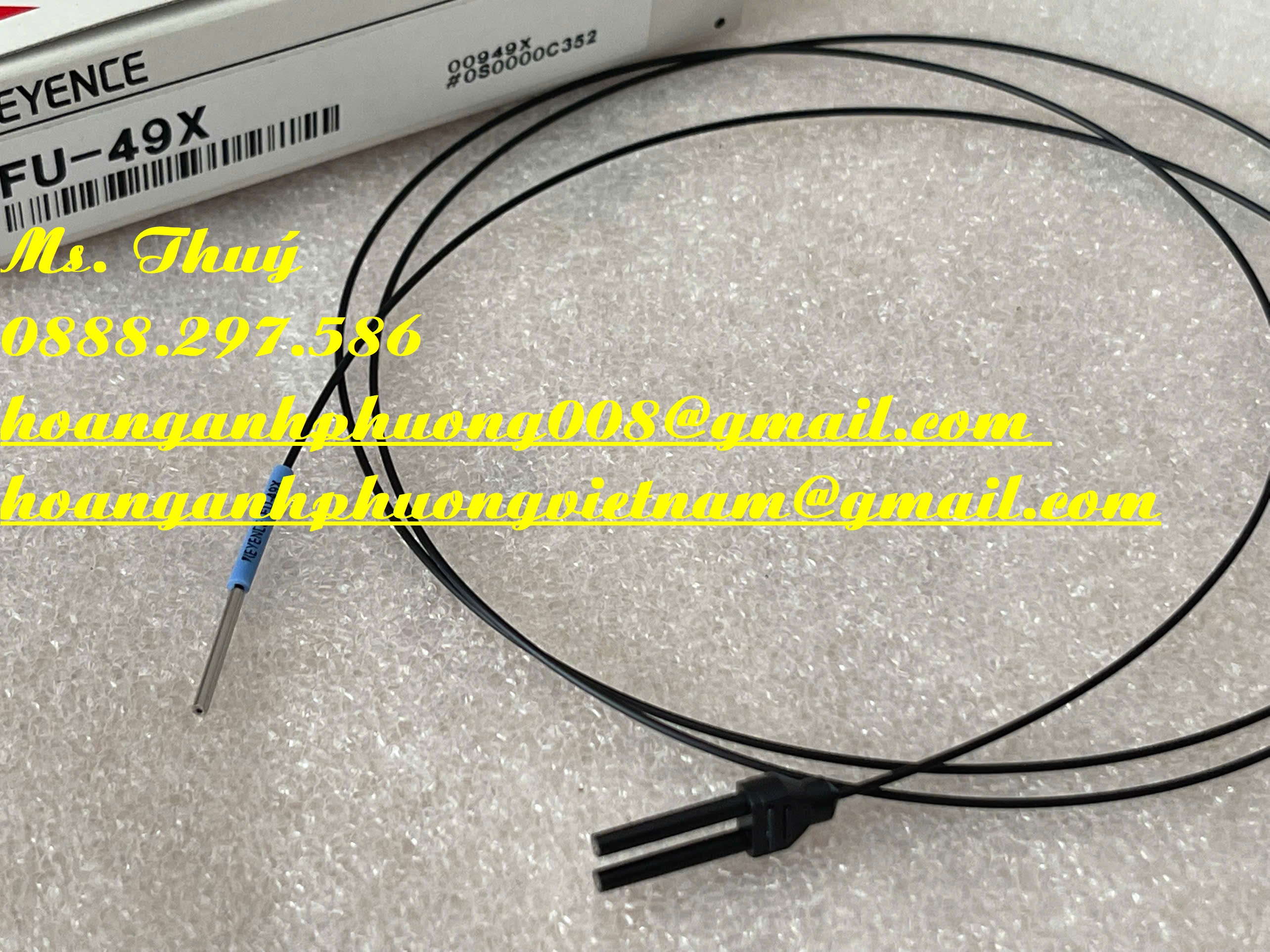 Cảm biến Keyence FU-49X - Chuyên hàng giá tốt - Cty Hoàng Anh Phương