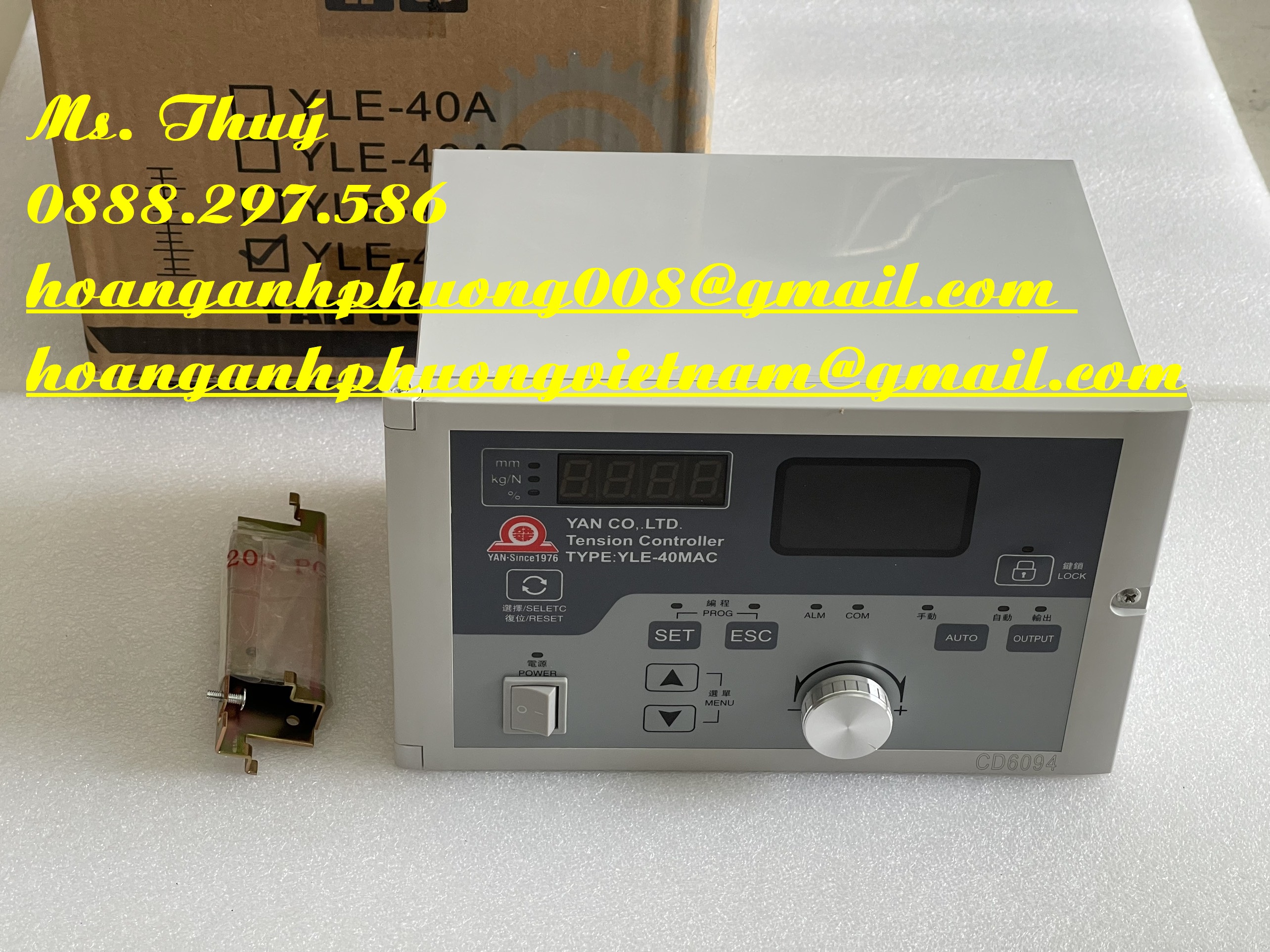 YAN YLE-40MAC - Bộ điều khiển chính hãng - Mới 100%
