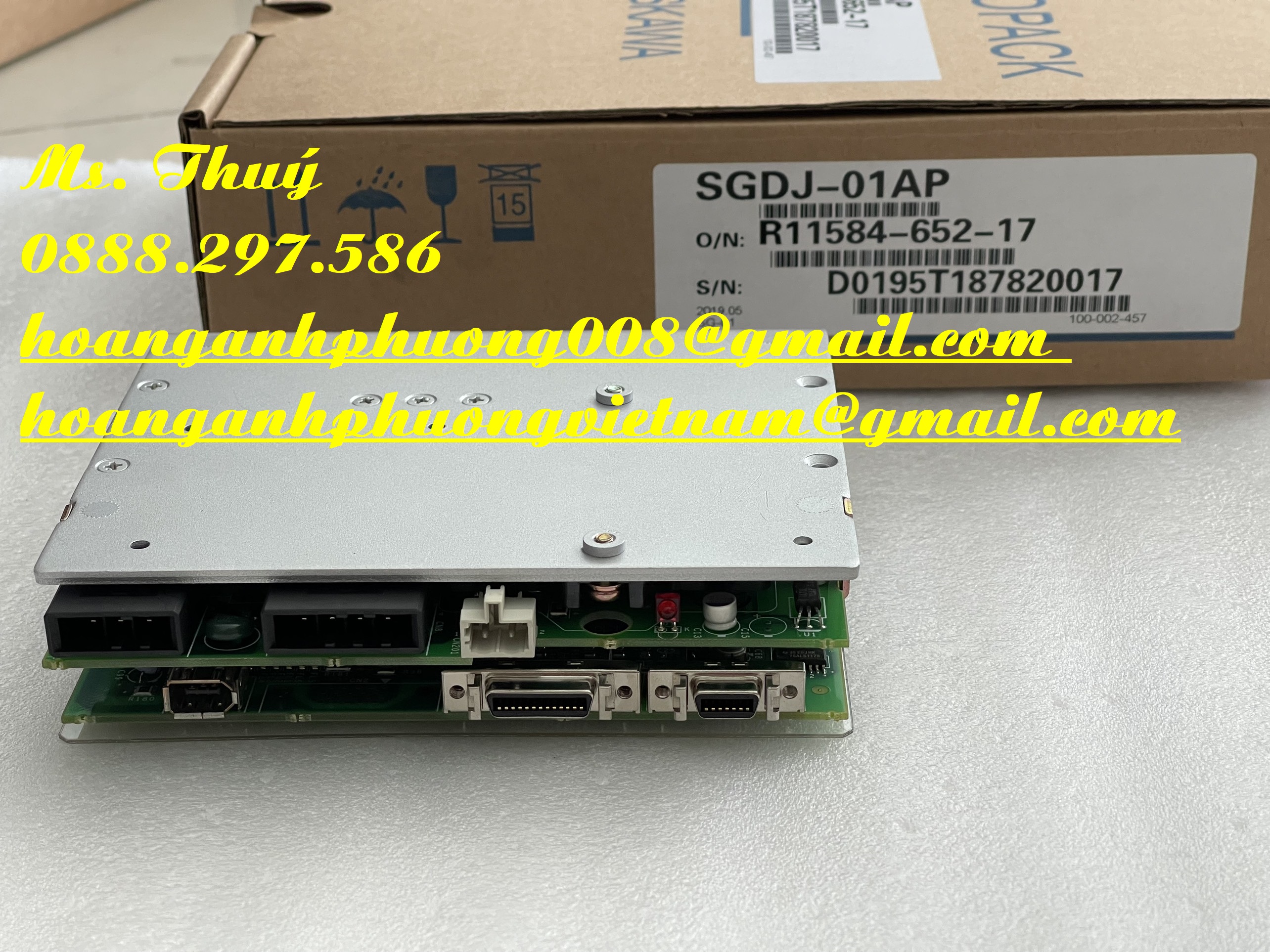 Bộ điều khiển mới - Yaskawa SGDJ-01AP - CTy Hoàng Anh Phương