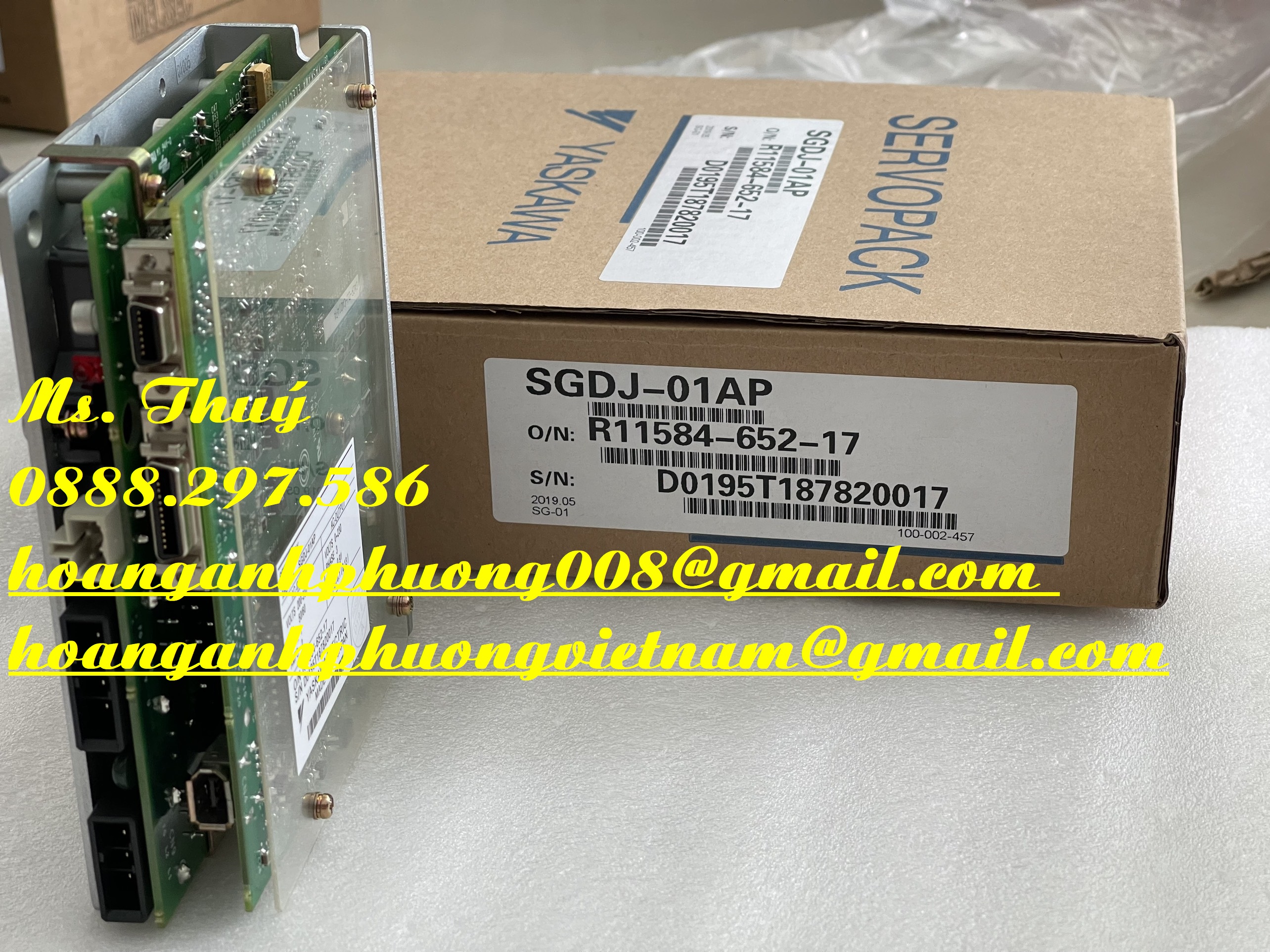 Bộ điều khiển mới - Yaskawa SGDJ-01AP - CTy Hoàng Anh Phương