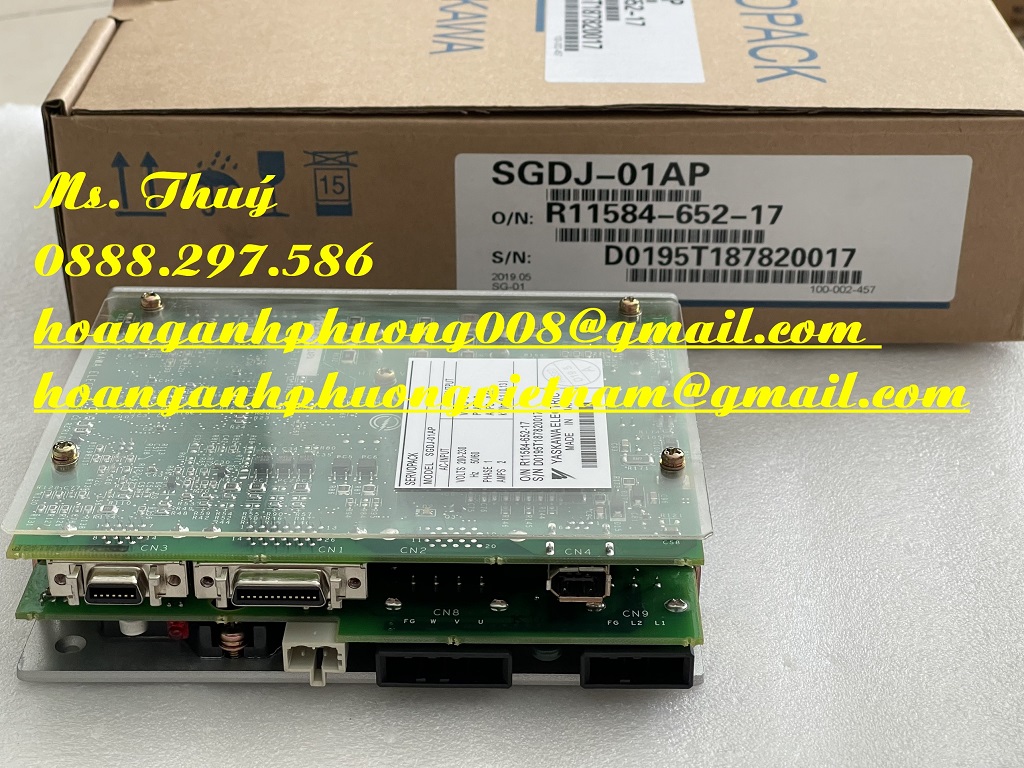 Bộ điều khiển mới - Yaskawa SGDJ-01AP - CTy Hoàng Anh Phương