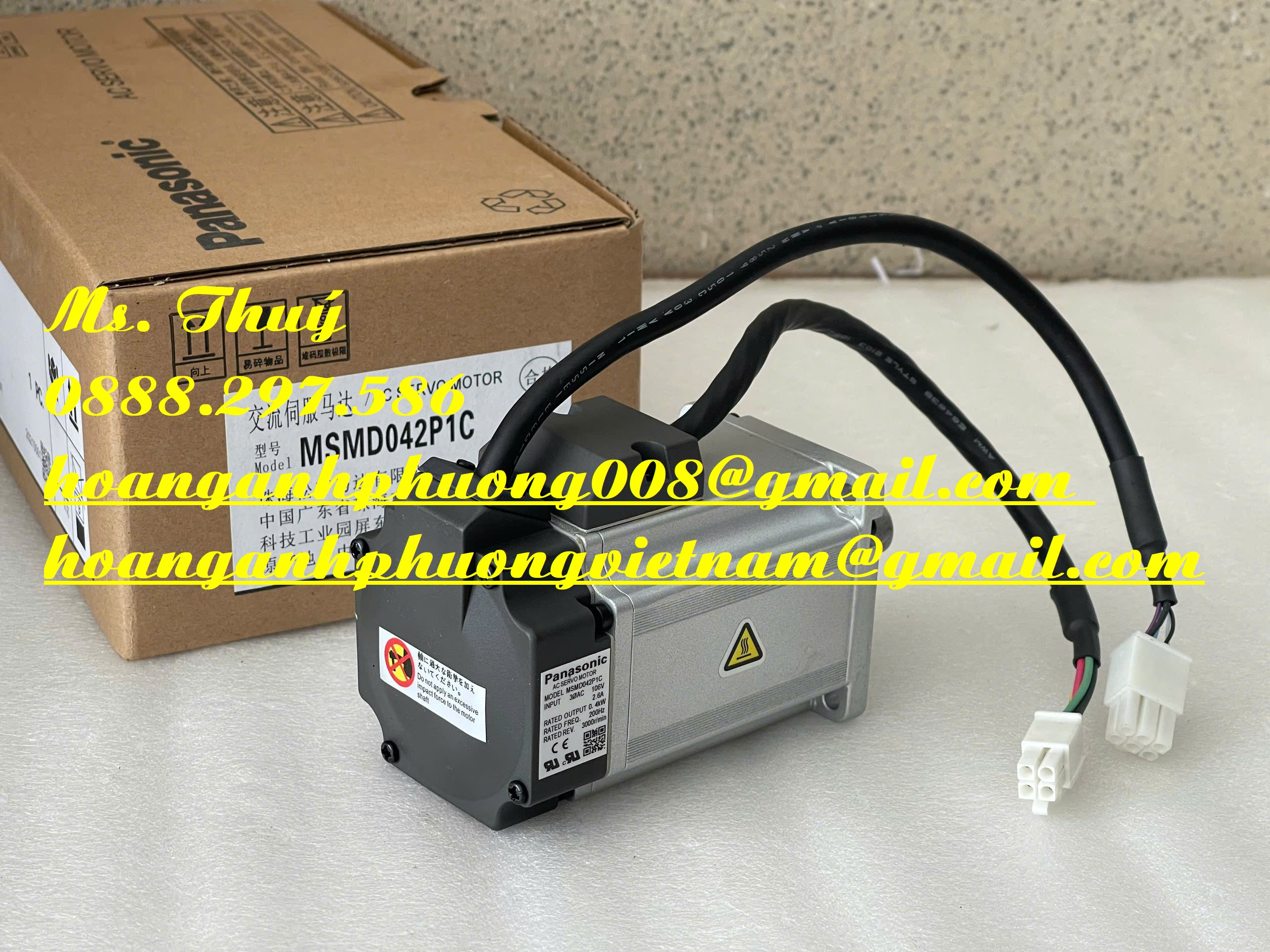 Panasonic chính hãng - MSMD022P1C - Động cơ mới 100%