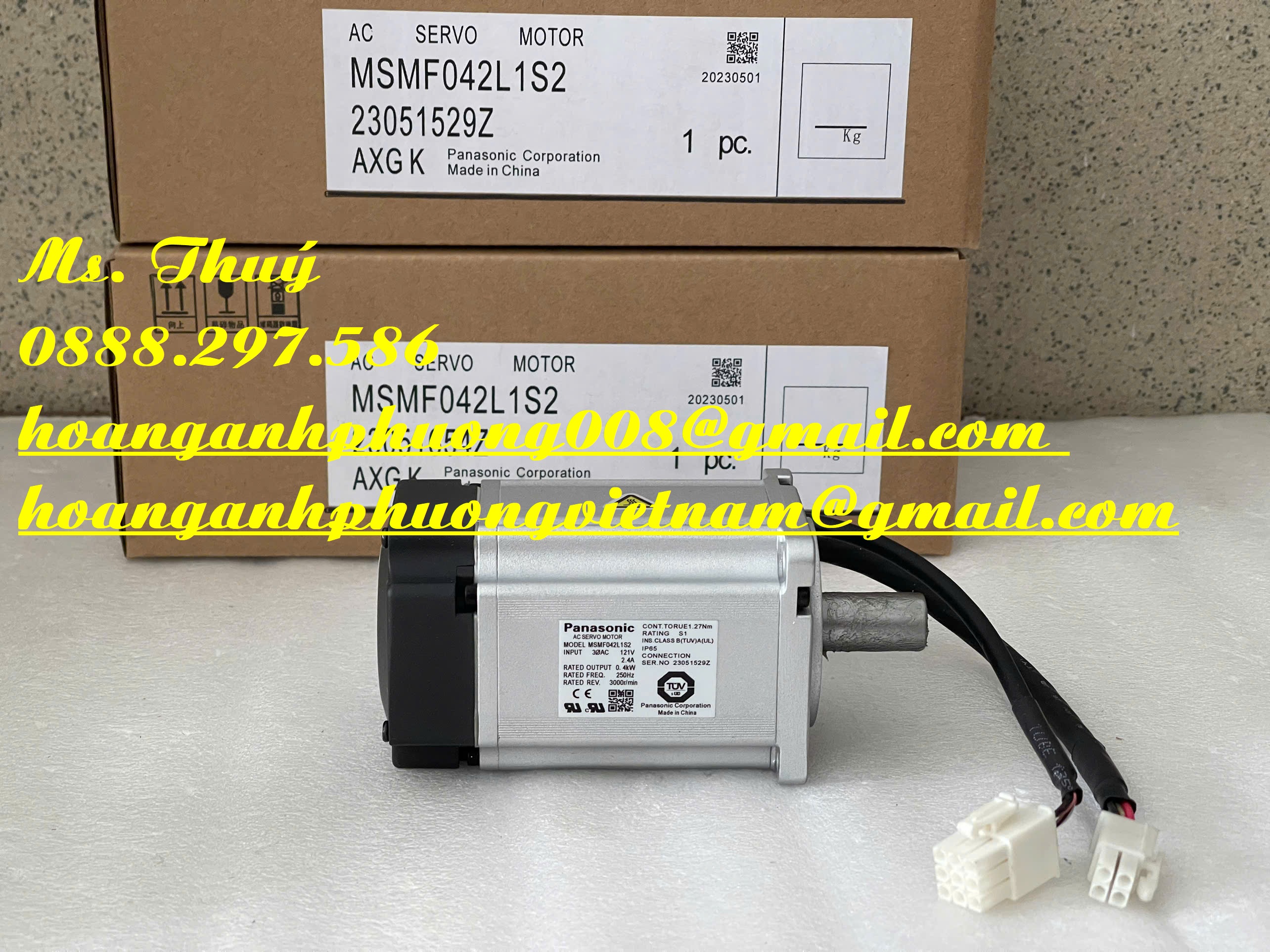 Panasonic MSMF042L1S2 - Chuyên động cơ, Bộ điều khiển,...