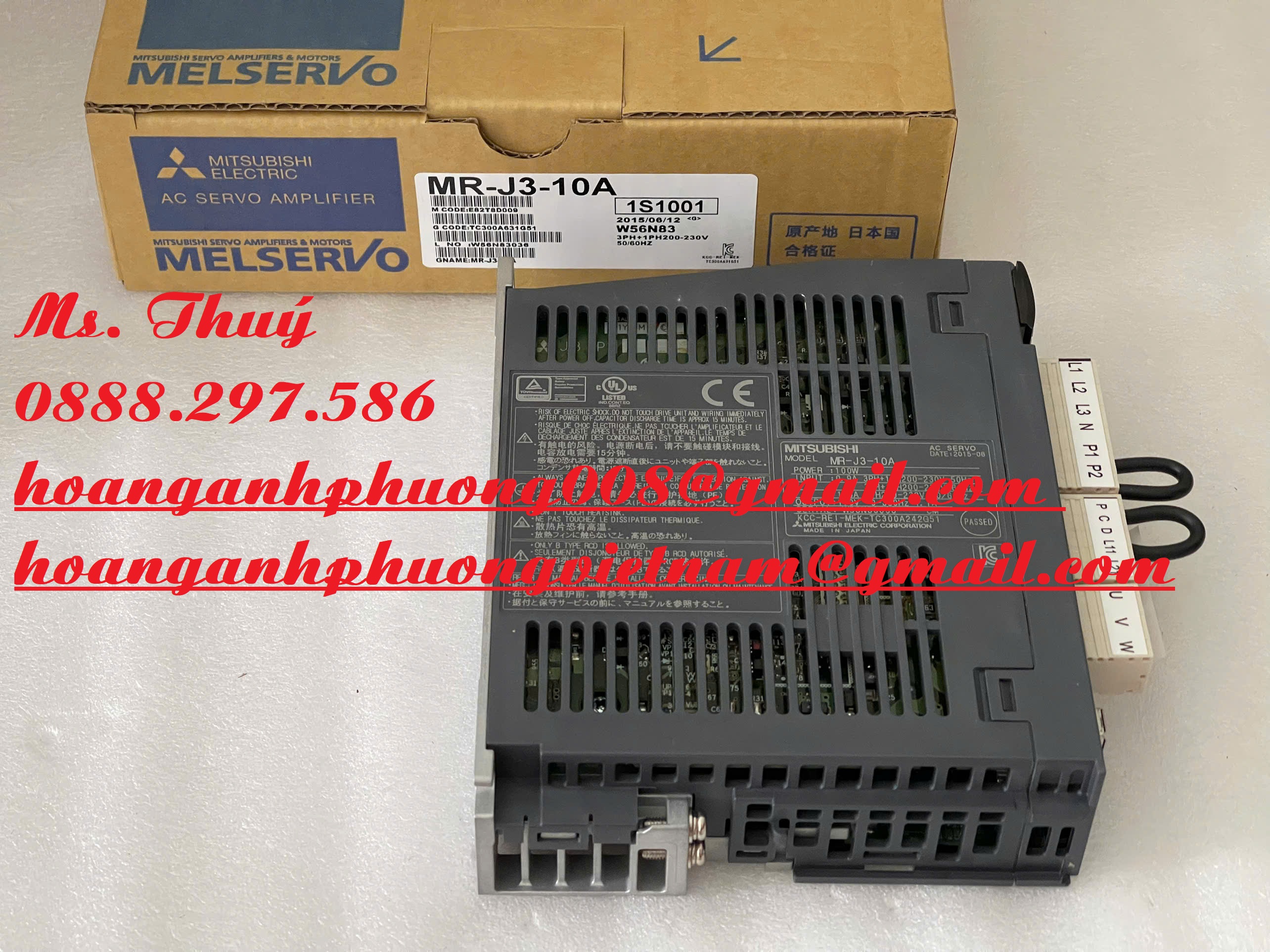Hàng nhập Japan - Bộ điều khiển Mitsubishi MR-J3-10A