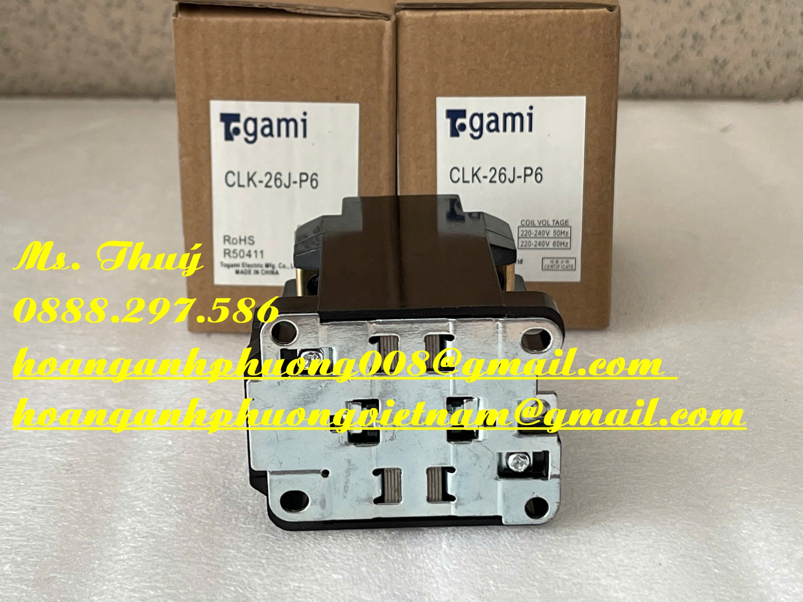 Khởi động từ Togami CLK-20J-P6 - Thiết bị giá tốt