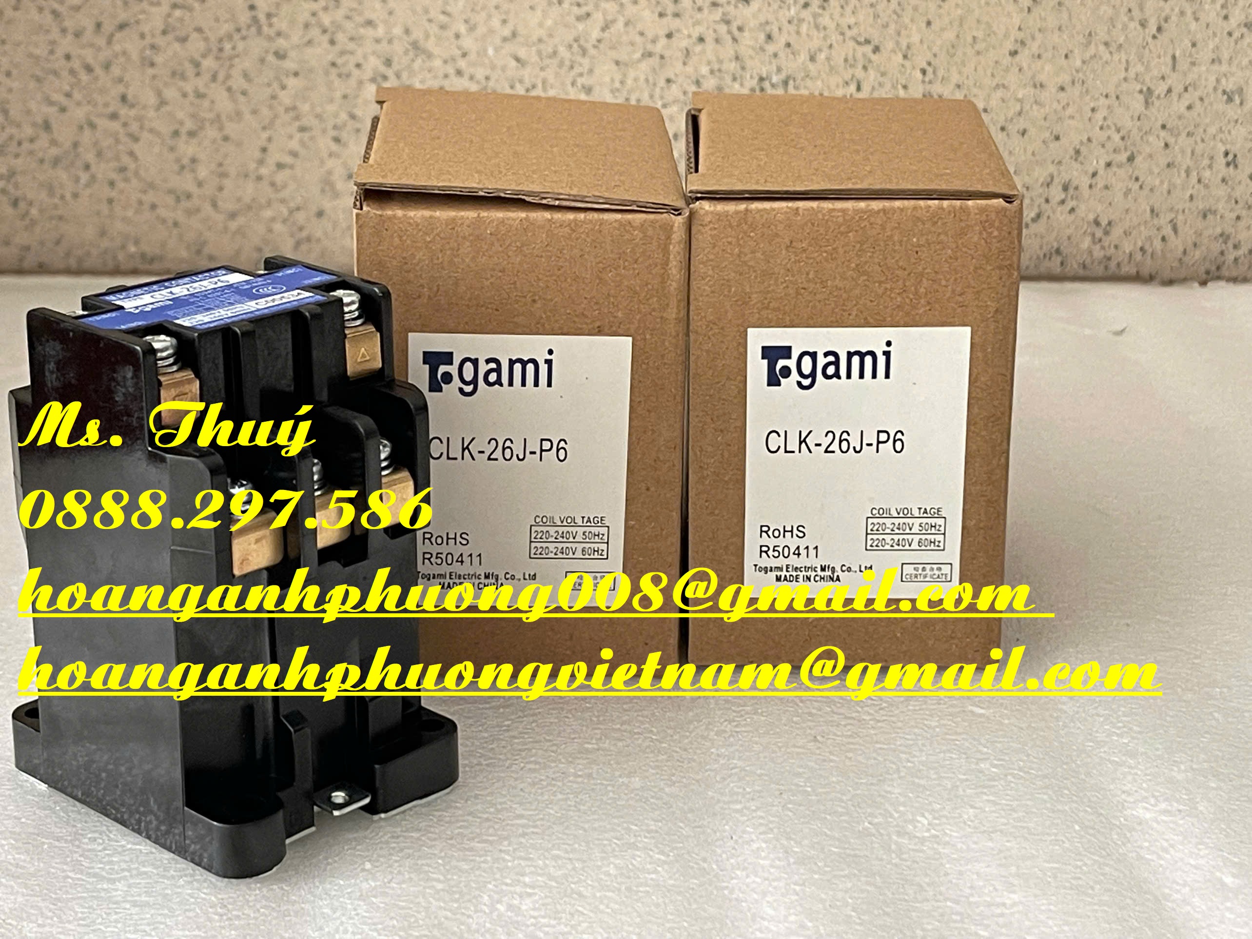 Khởi động từ Togami CLK-20J-P6 - Thiết bị giá tốt