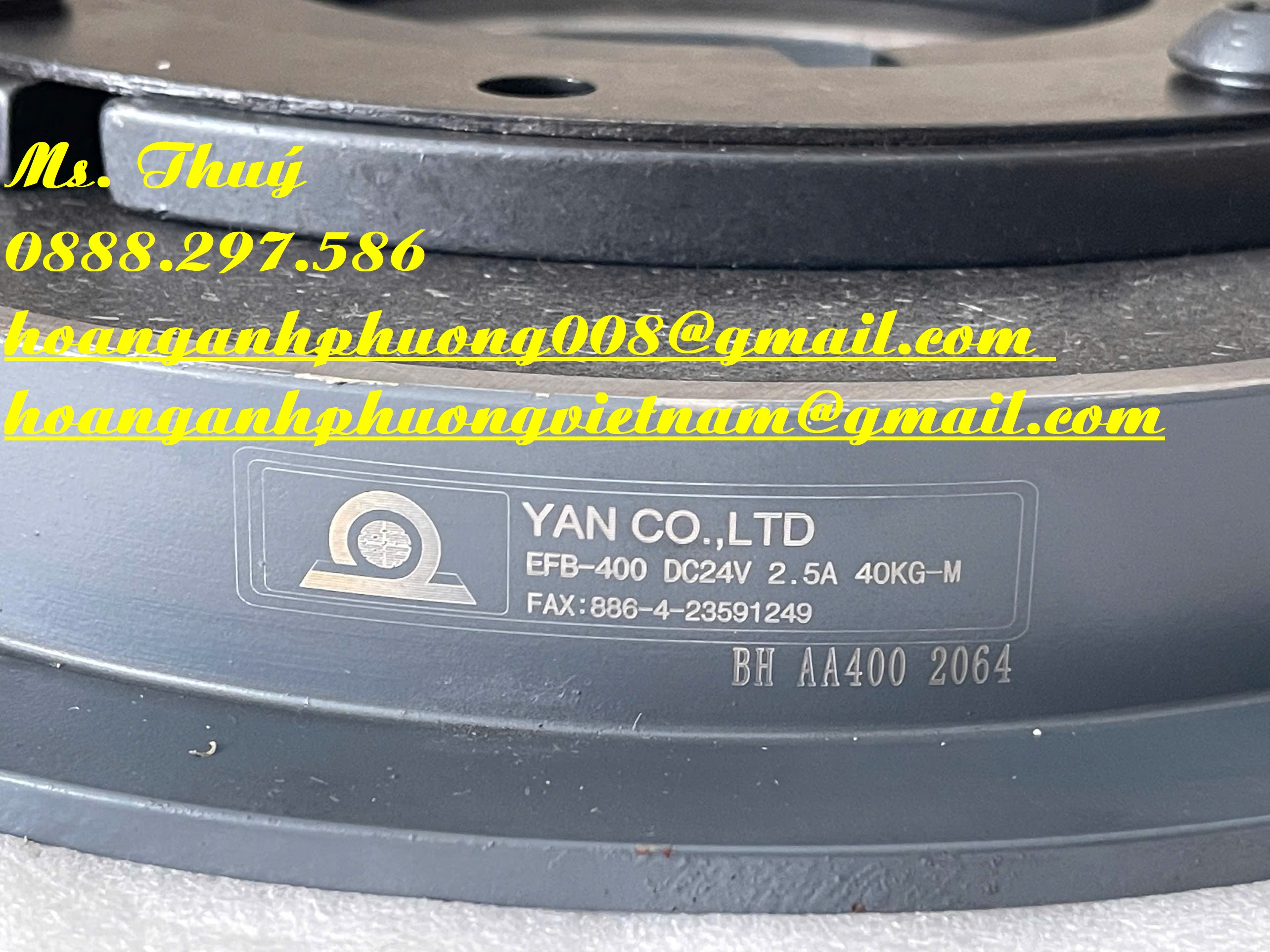 Thắng từ EFB-400 chính hãng YAN - Hàng chuẩn mới 100%