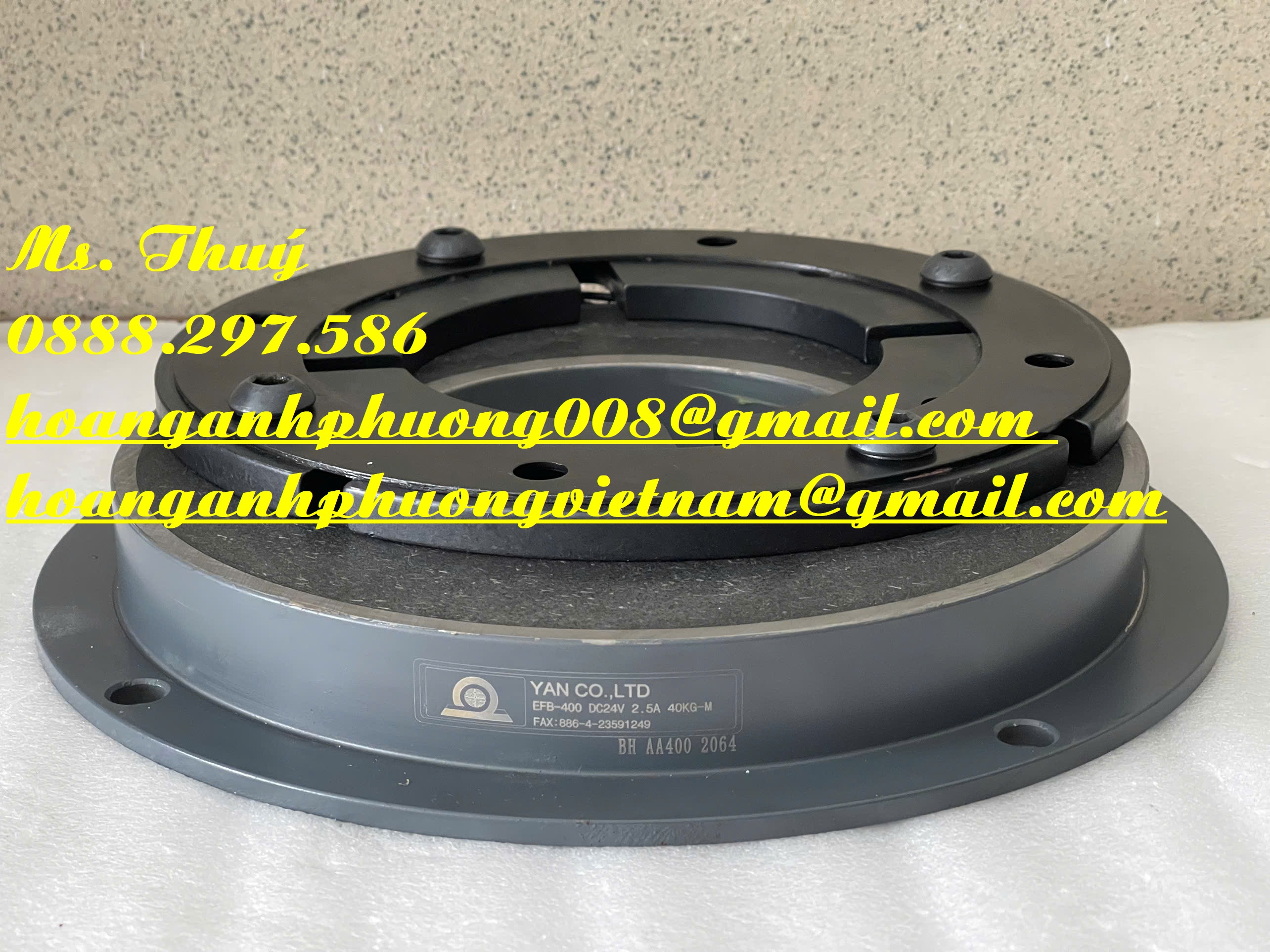 Thắng từ EFB-400 chính hãng YAN - Hàng chuẩn mới 100%