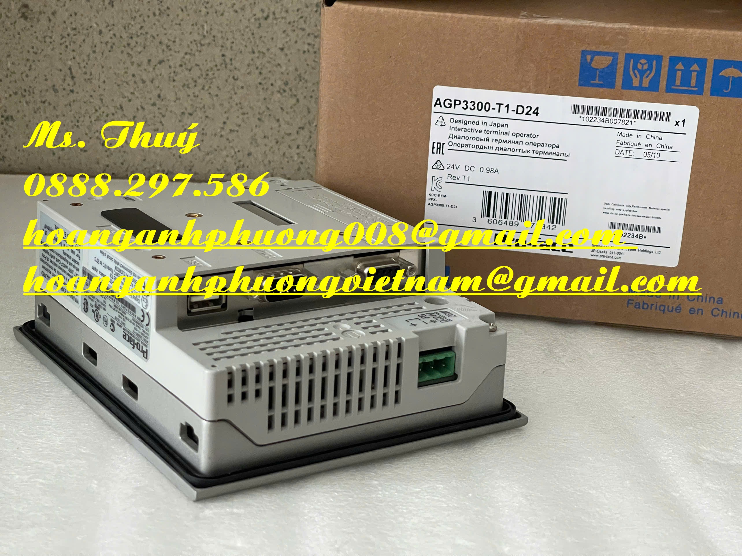 Proface AGP3300-T1-D24 - màn hình cảm ứng chính hãng - Mới 100%