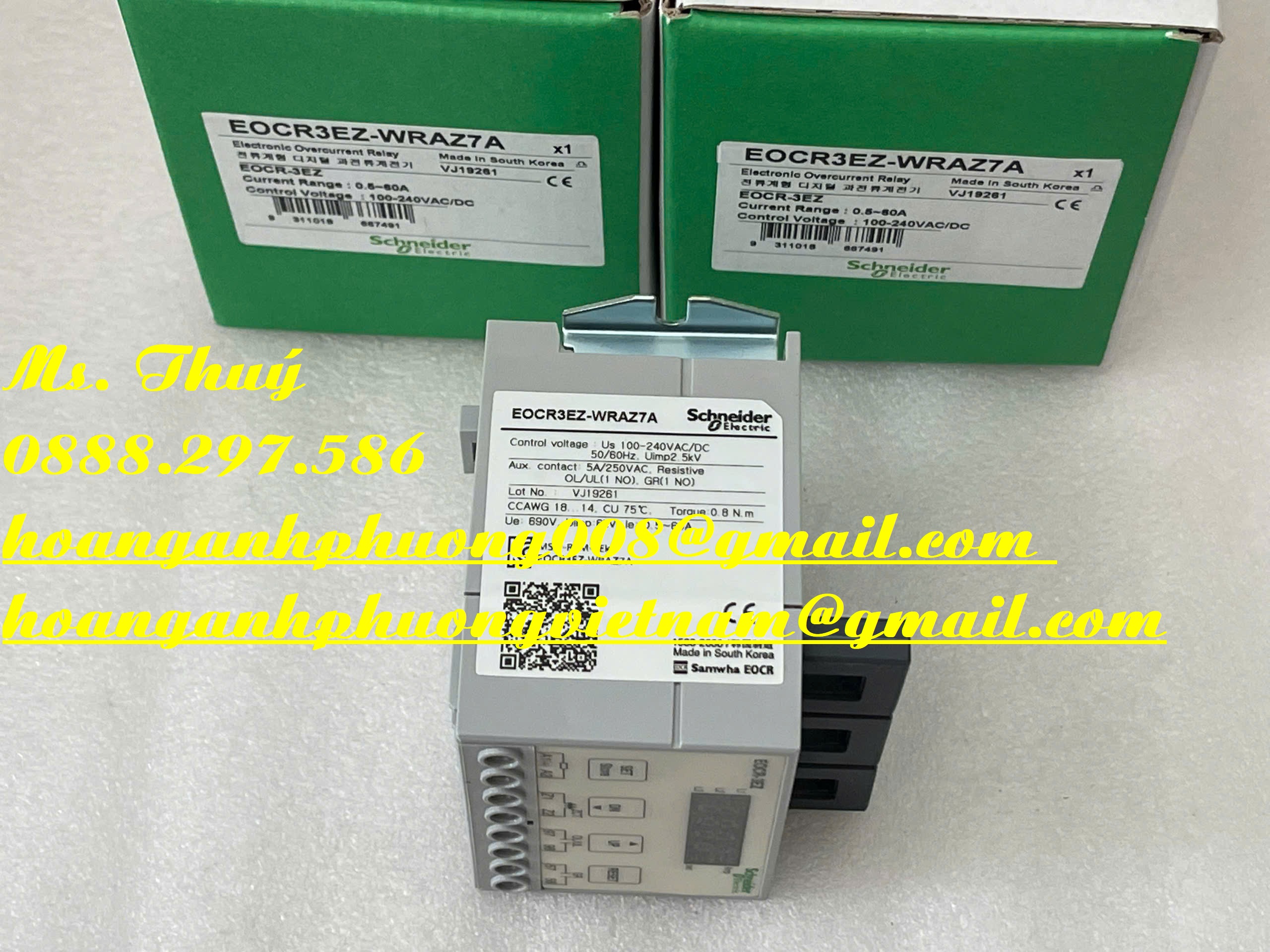 Relay điện tử Scheider EOCR3EZ-WRAZ7A - Bình Dương