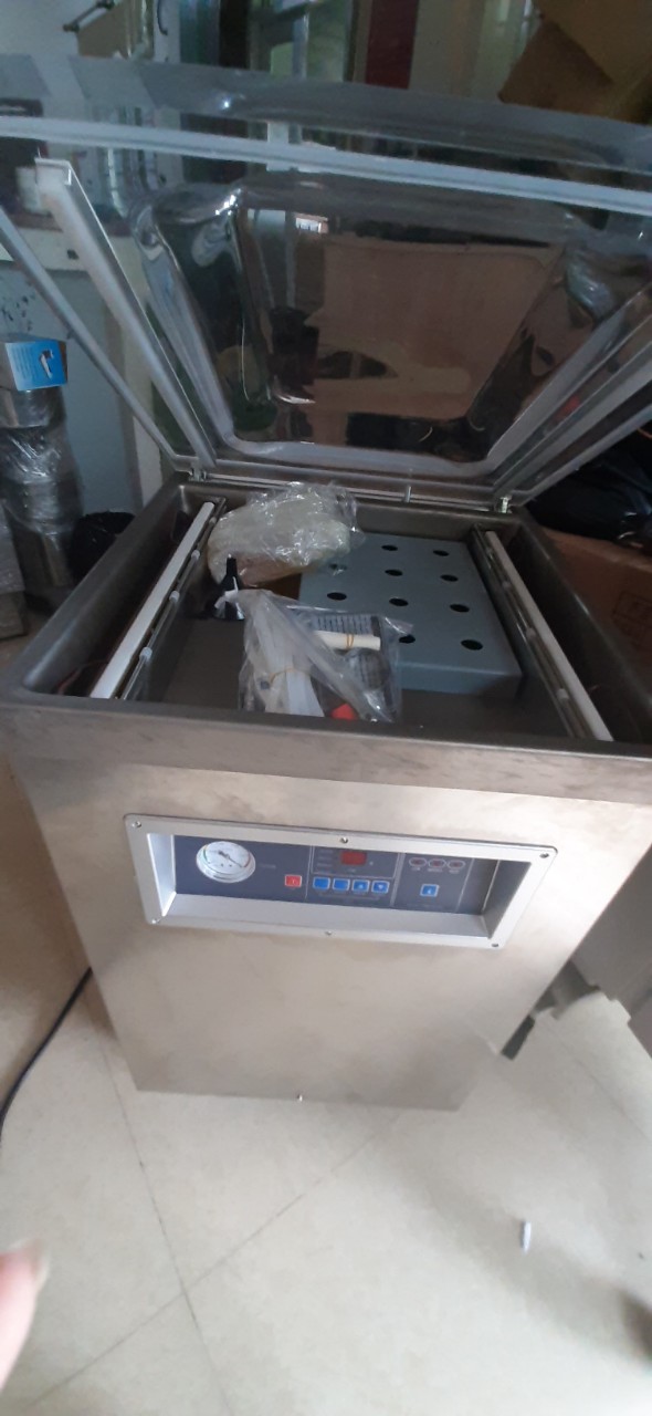 Máy hút chân không buồng đơn- buồng đôi, máy hút chân không hải sản