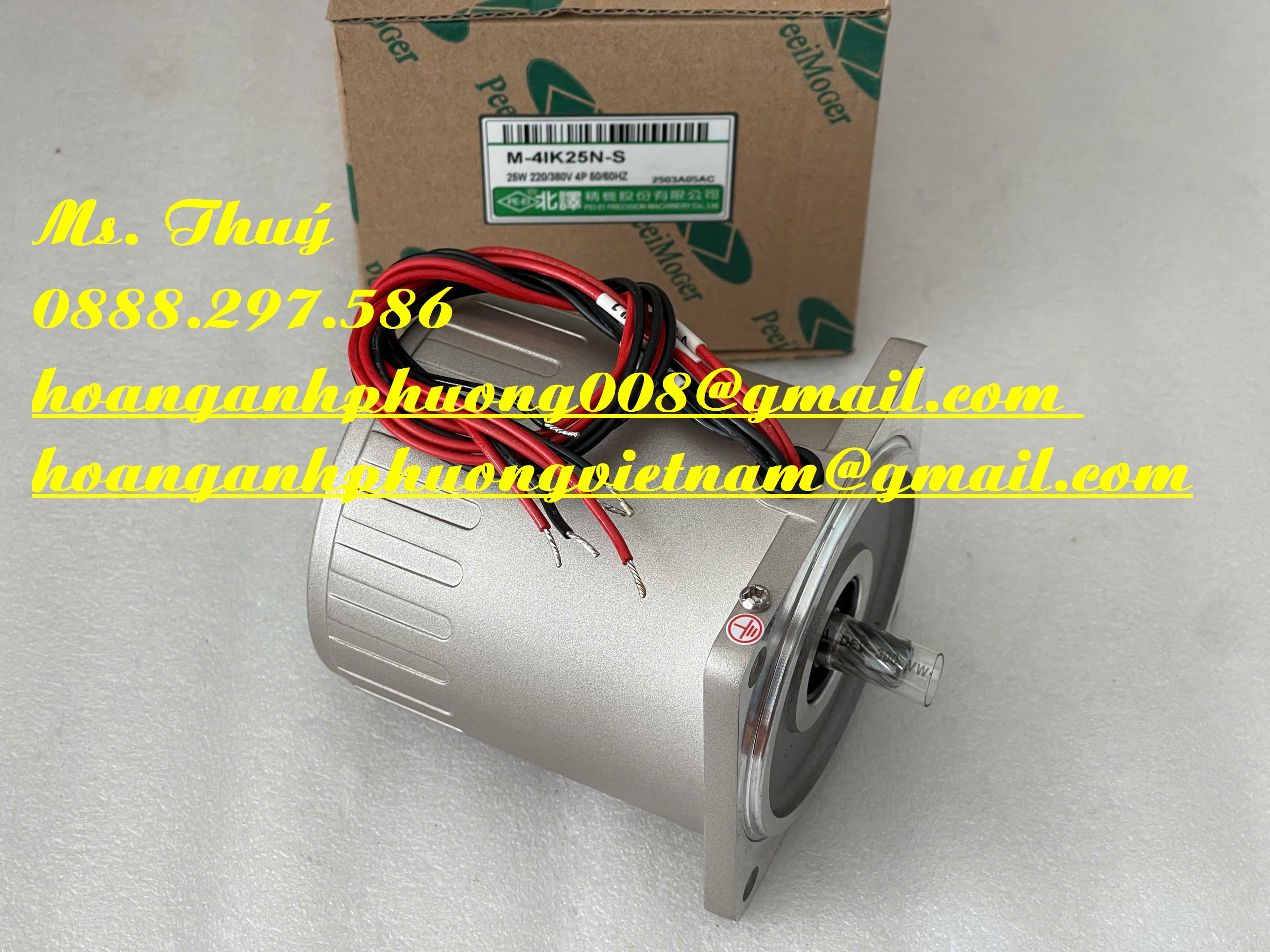 Peei Moger M-4IK25N-S - Động cơ cao cấp của Đài Loan