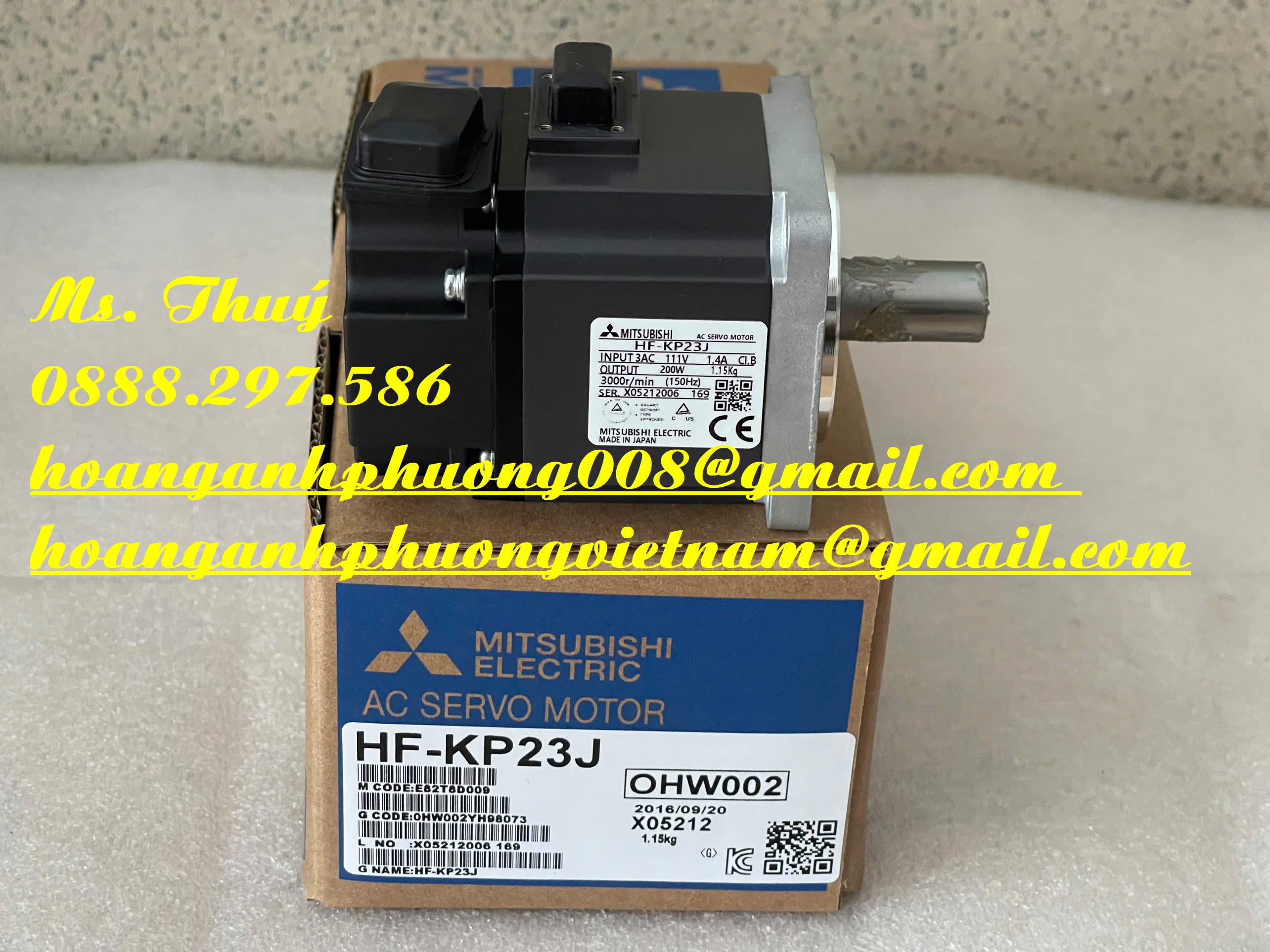 AC Servo motor HF-KP23J - Mitsubishi chất lượng cao