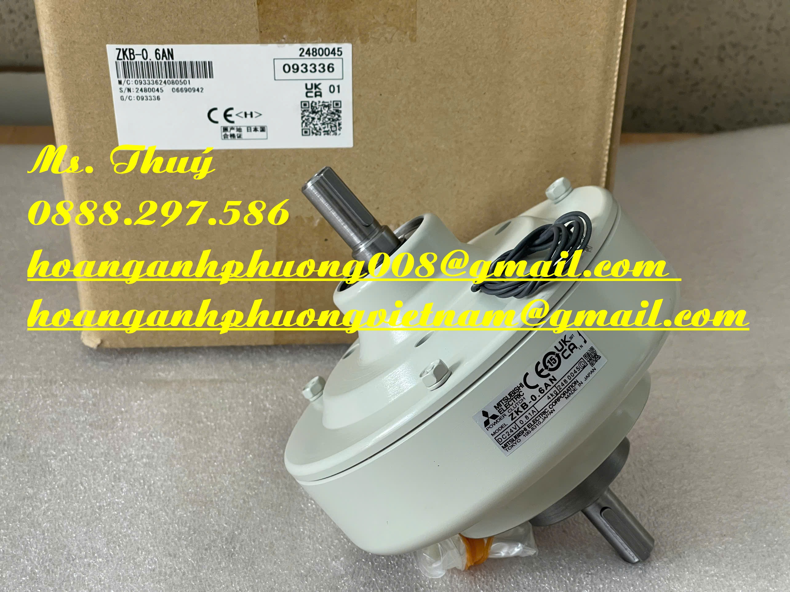 Mitsubishi ZKB-0.6AN - Chuyên thắng từ, bộ điều khiển, động cơ v.v...