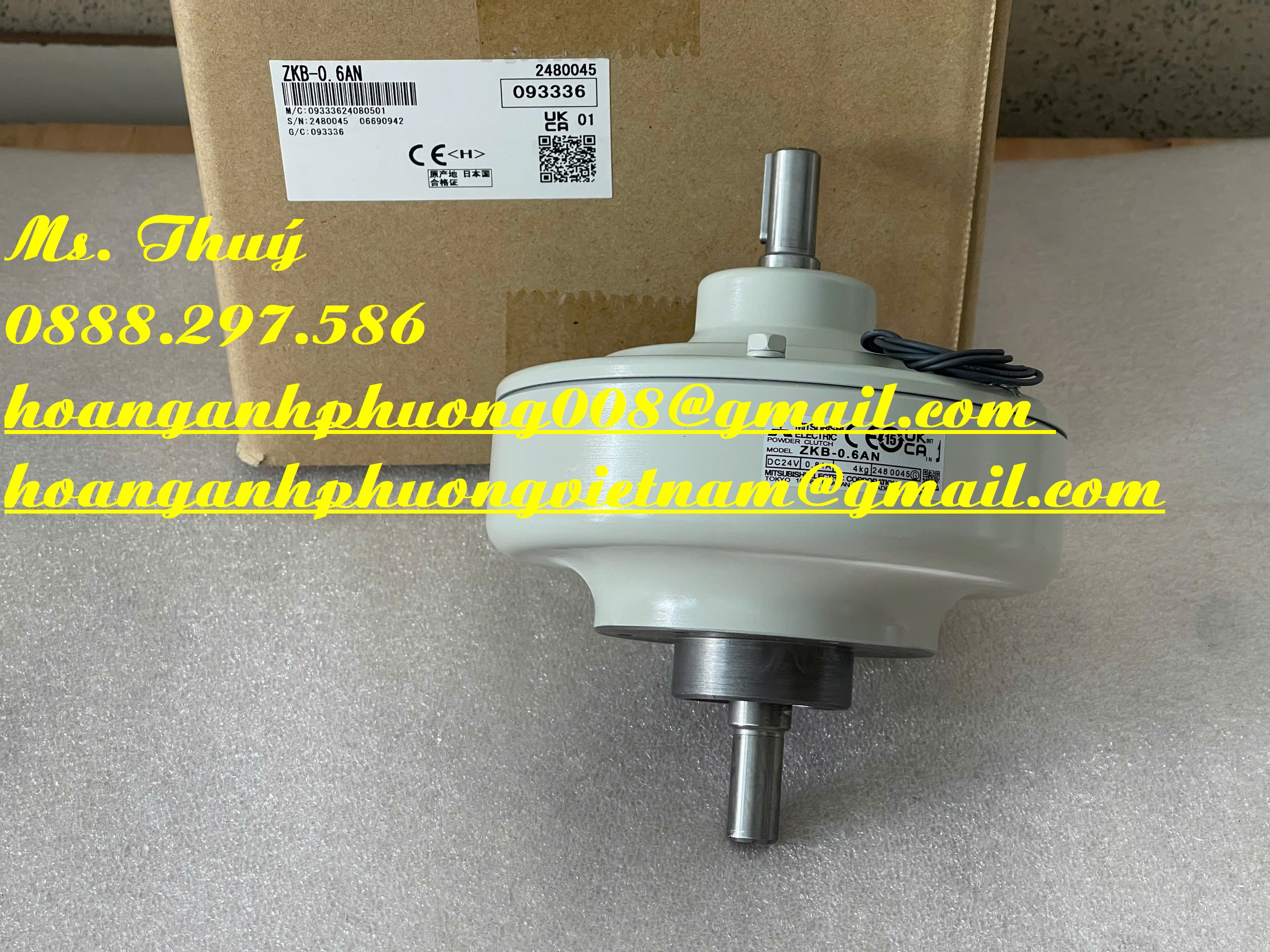Mitsubishi ZKB-0.6AN - Chuyên thắng từ, bộ điều khiển, động cơ v.v...