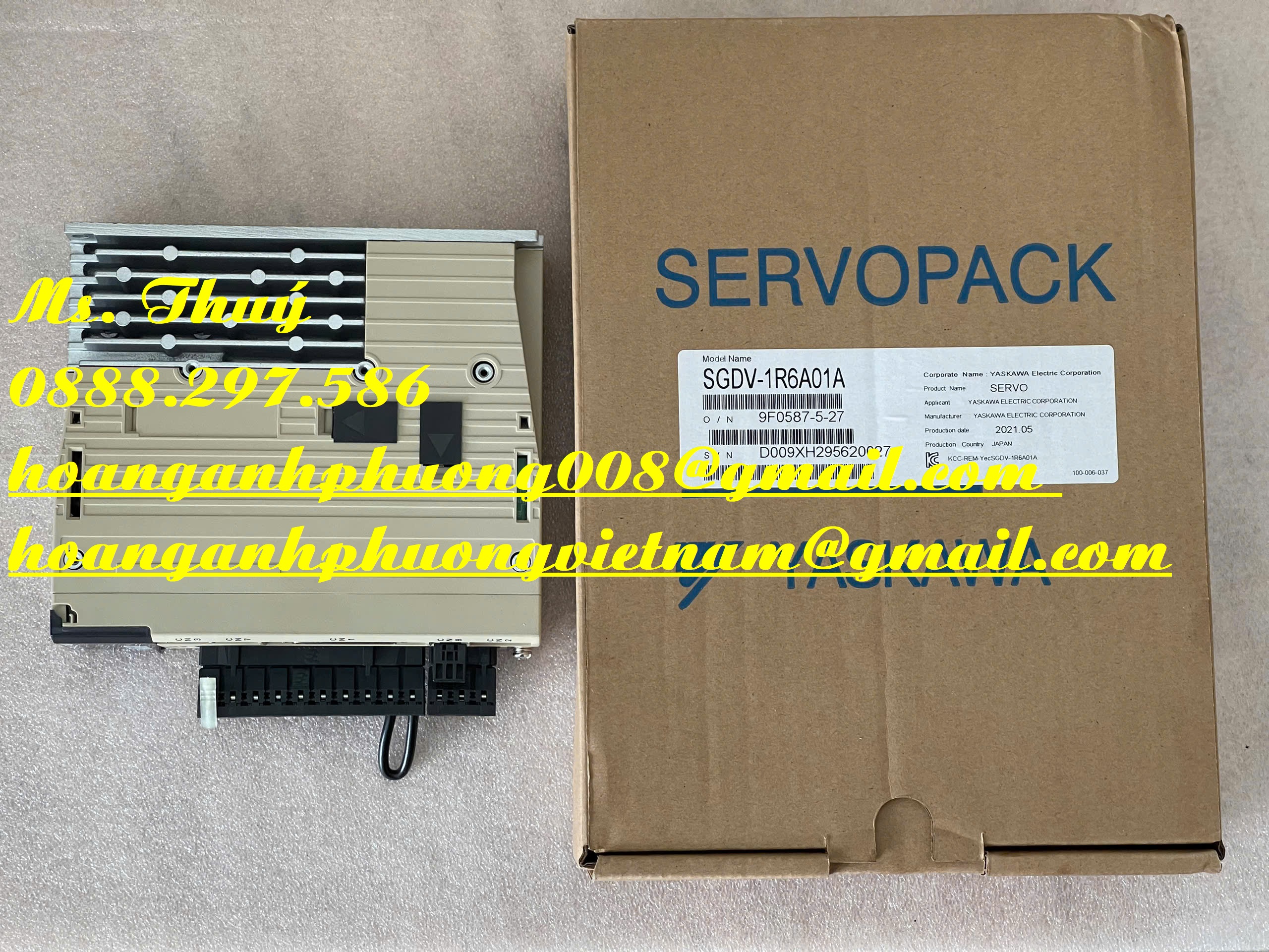 Chuyên bán bộ điều khiển Yaskawa SGDV-1R6A01A - Bình Dương