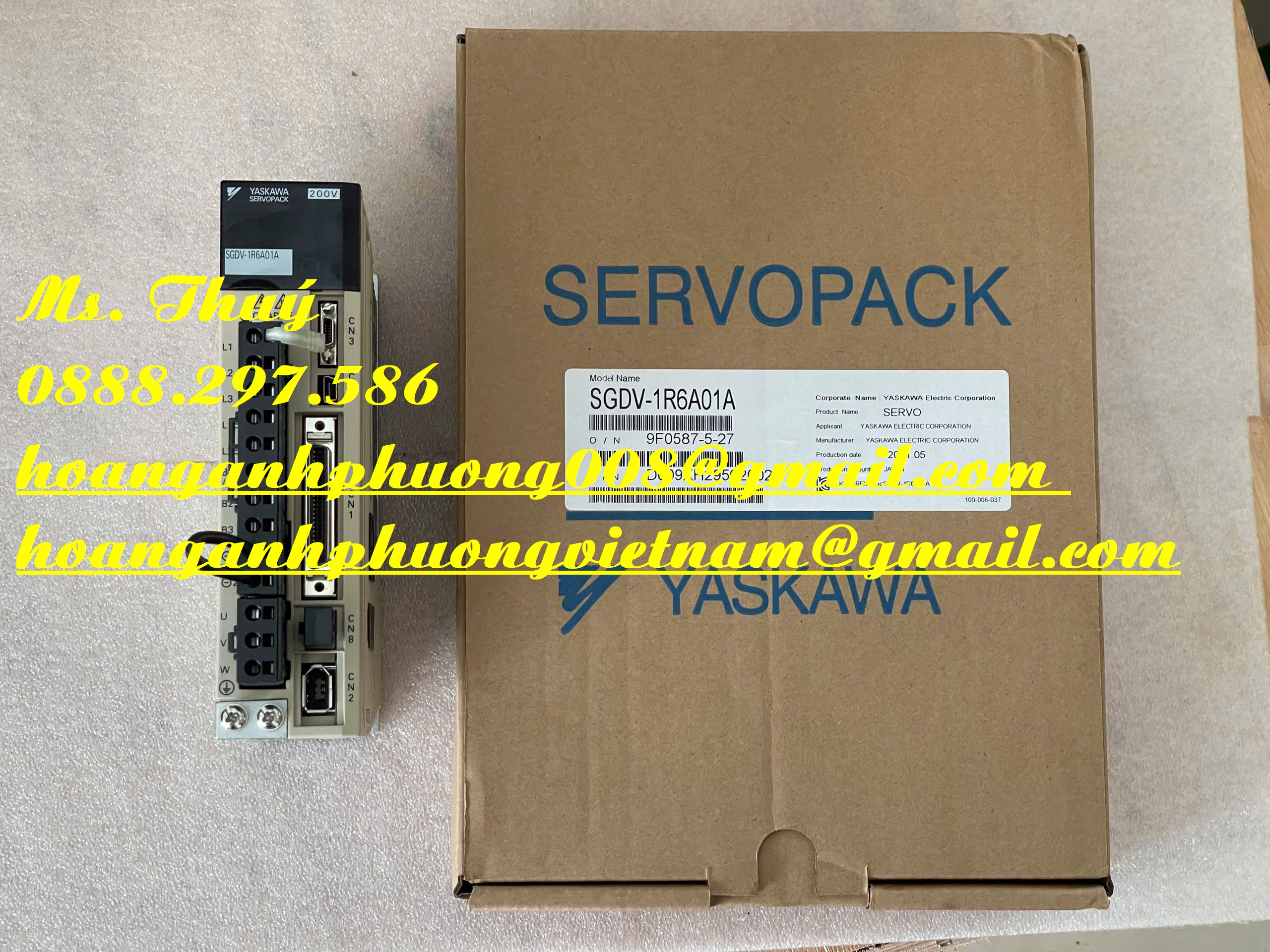 Chuyên bán bộ điều khiển Yaskawa SGDV-1R6A01A - Bình Dương