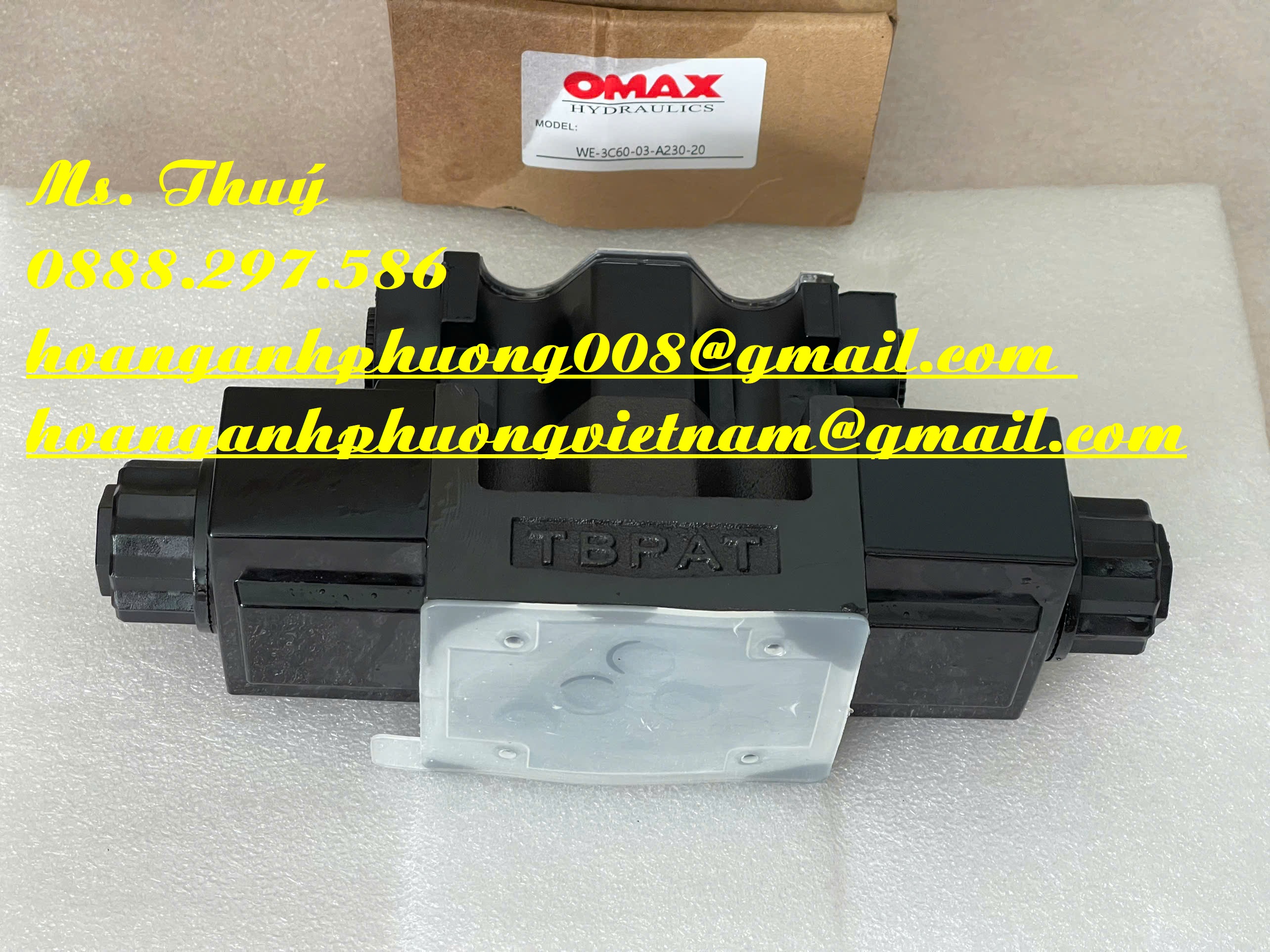 Taiwan - Van điện từ OMAX WE-3C60-03-A230 - Thiết bị giá tốt