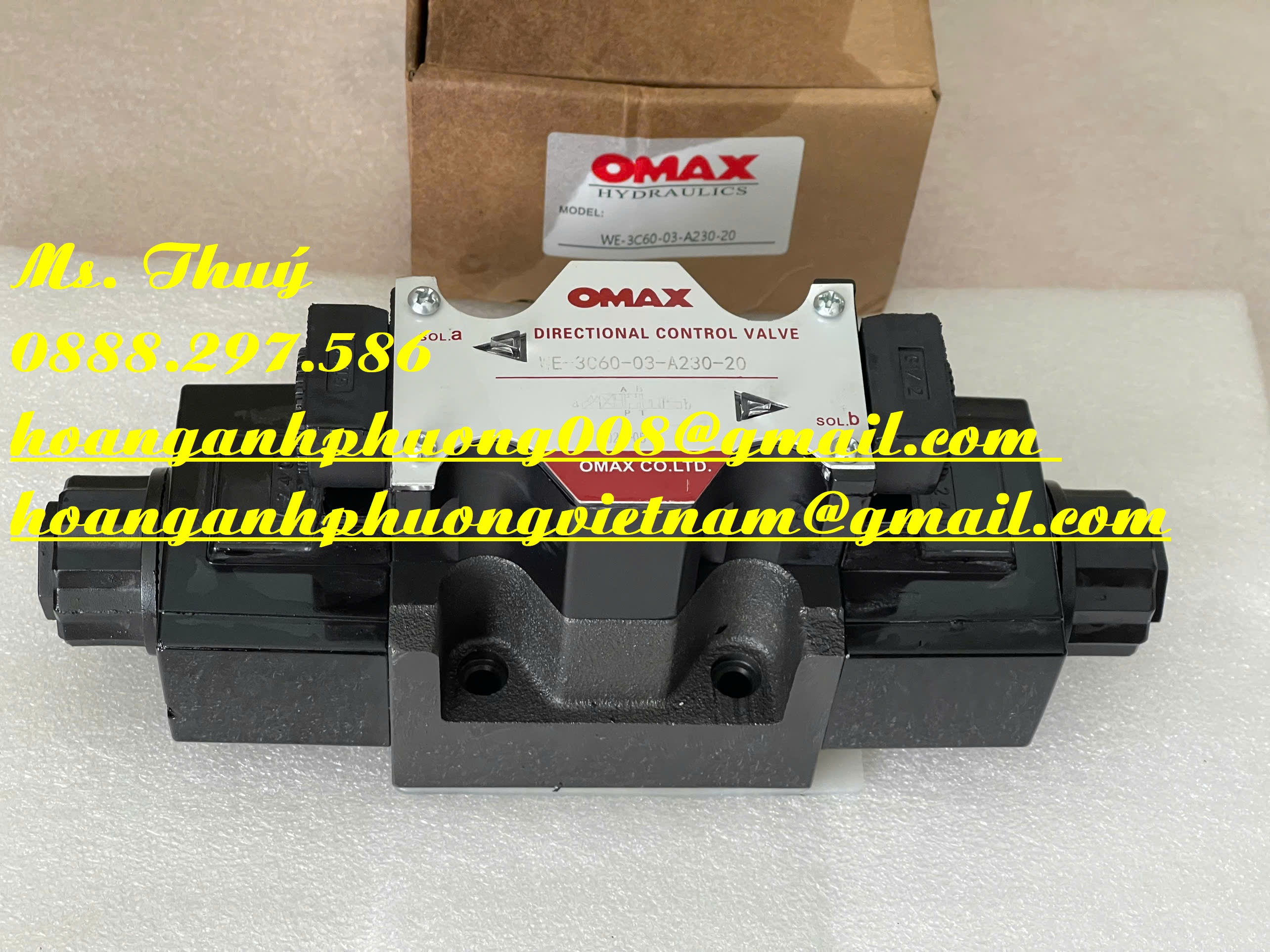 Taiwan - Van điện từ OMAX WE-3C60-03-A230 - Thiết bị giá tốt