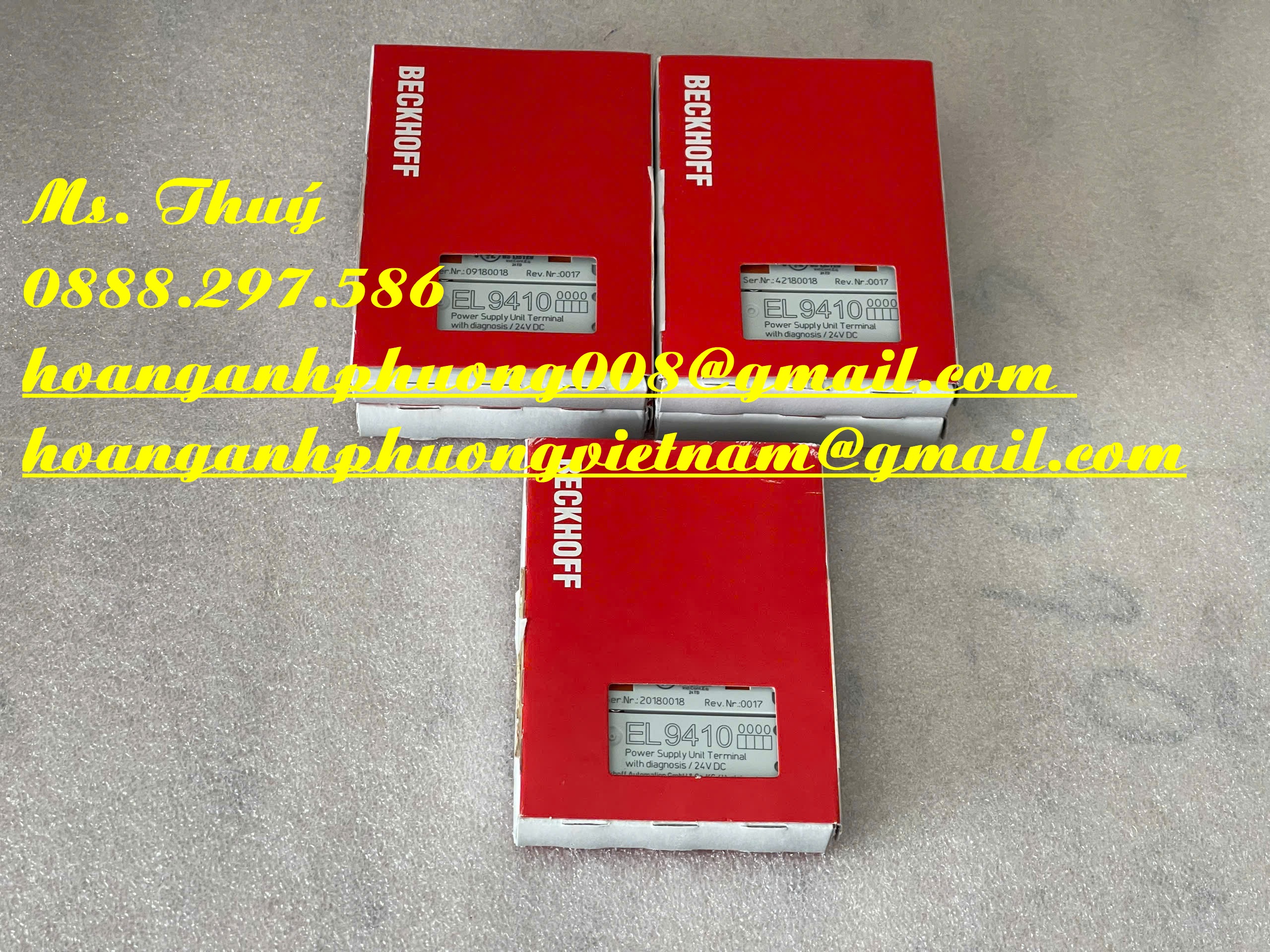 Beckhoff KL9410 - Bộ module giá tốt nhất - Giao hàng miễn phí