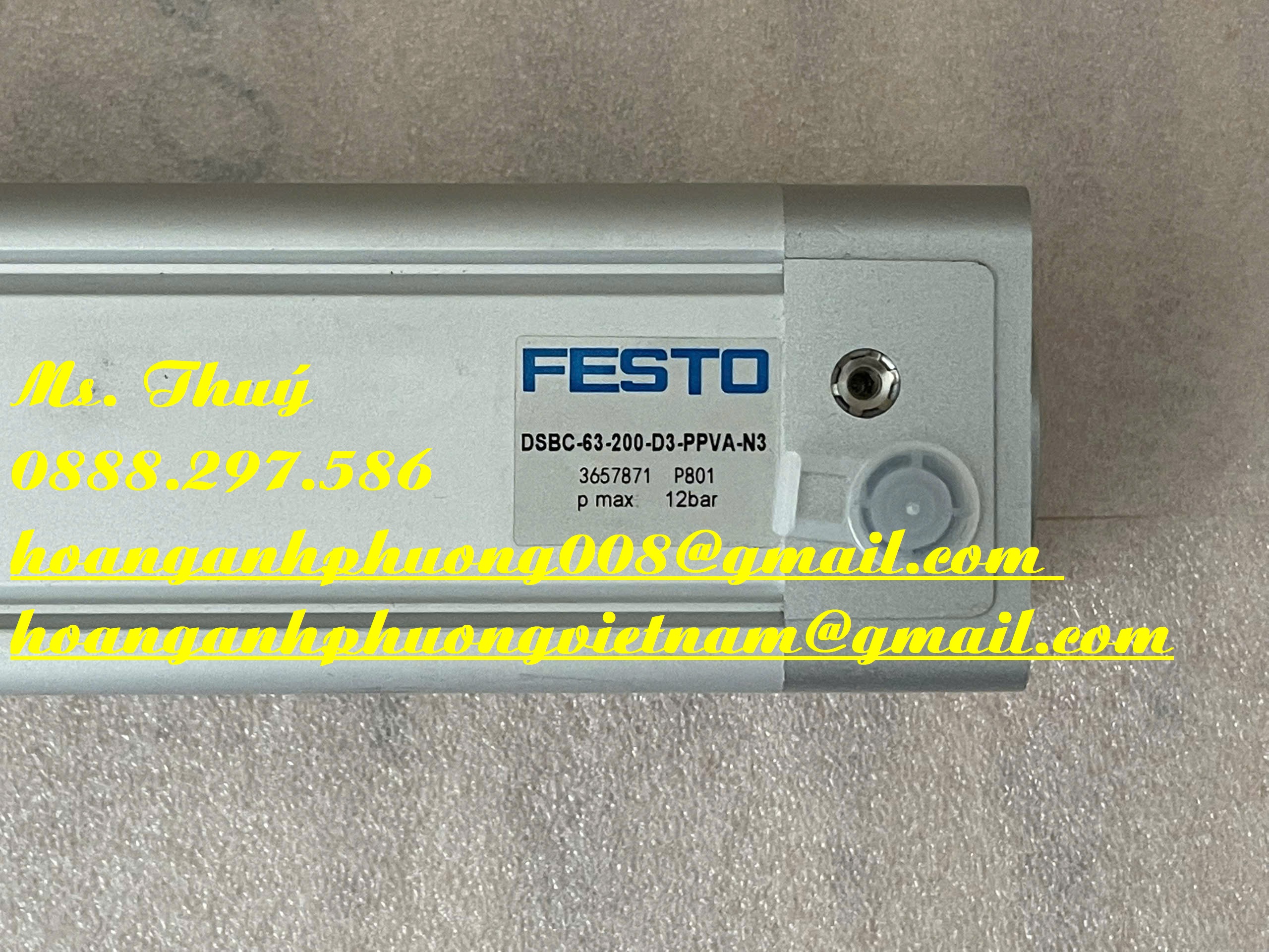 Xy lanh chính hãng DSBC-63-D3-PPVA-N3 - Festo giá tốt