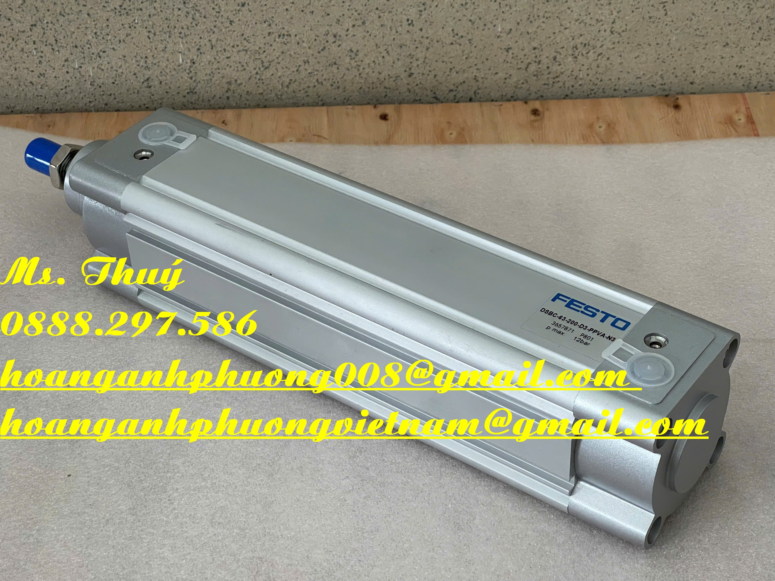 Xy lanh chính hãng DSBC-63-D3-PPVA-N3 - Festo giá tốt