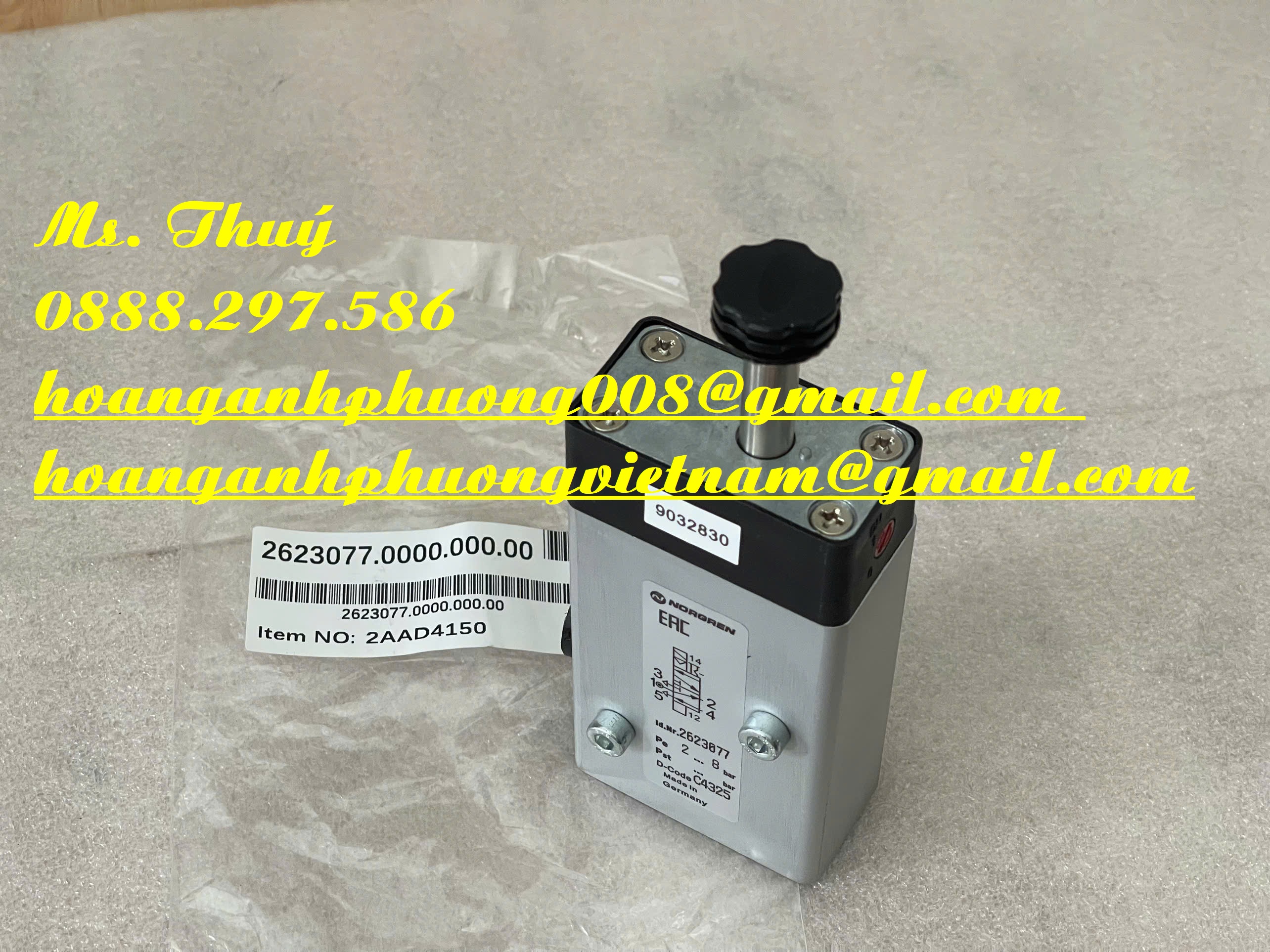 2623077 Norgen - New Solenoid Vavle - Bình Dương