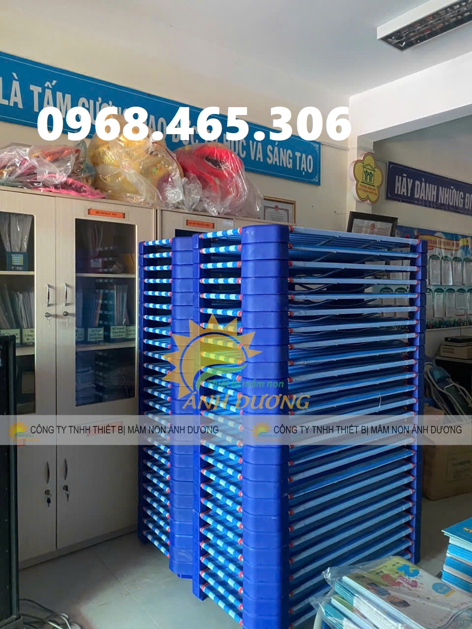Giường lưới mầm non thoáng mát, giường lưới trẻ em chất lượng cao